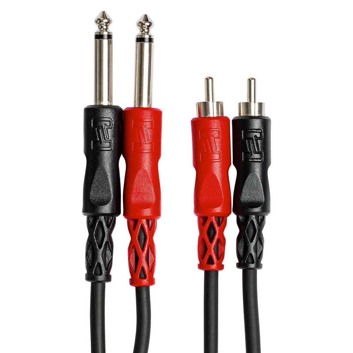 Hosa CPR-202 - Stereo Interconnect Cable, connectors