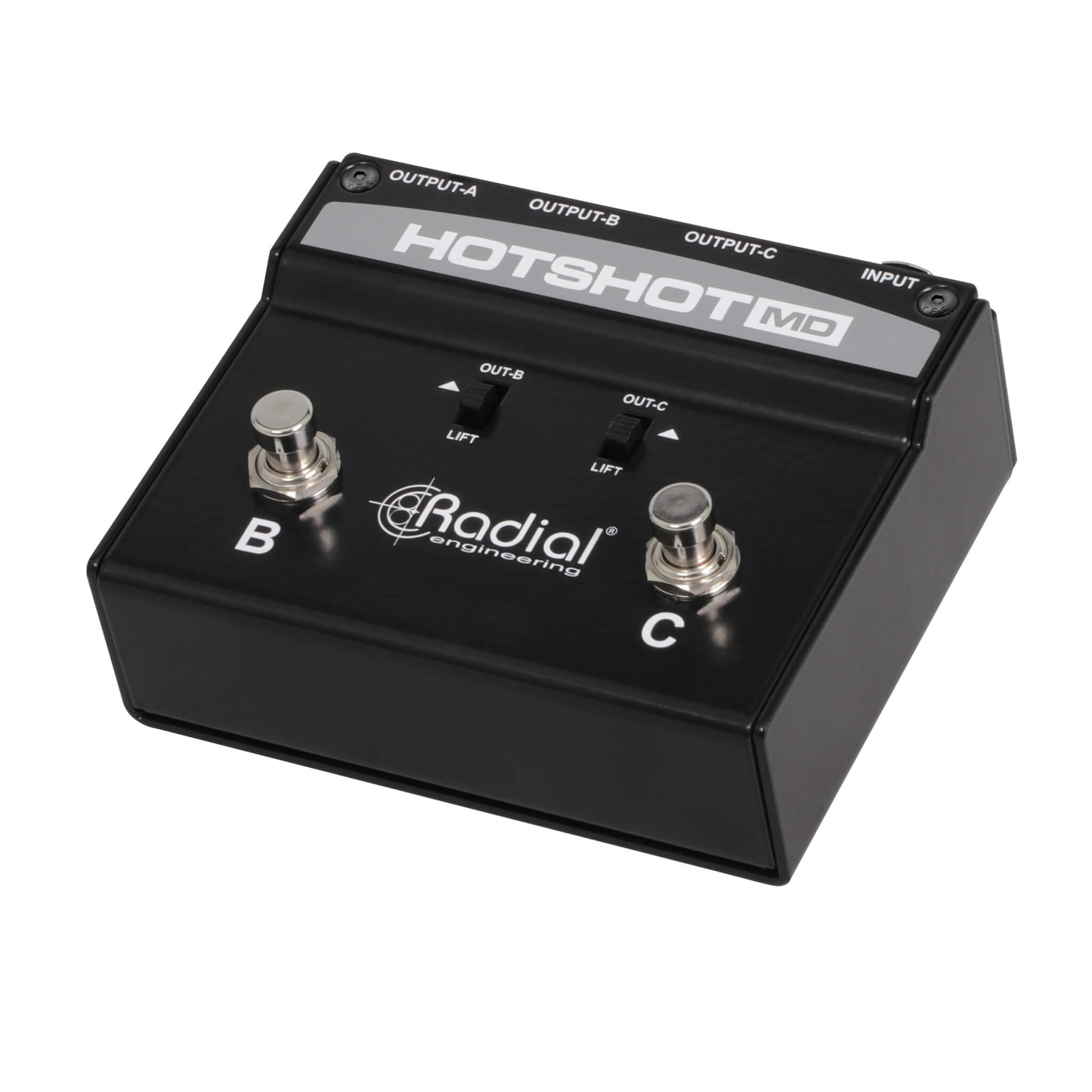 Radial HotShot MD - Multi-Output Dynamic Mic Switcher, right