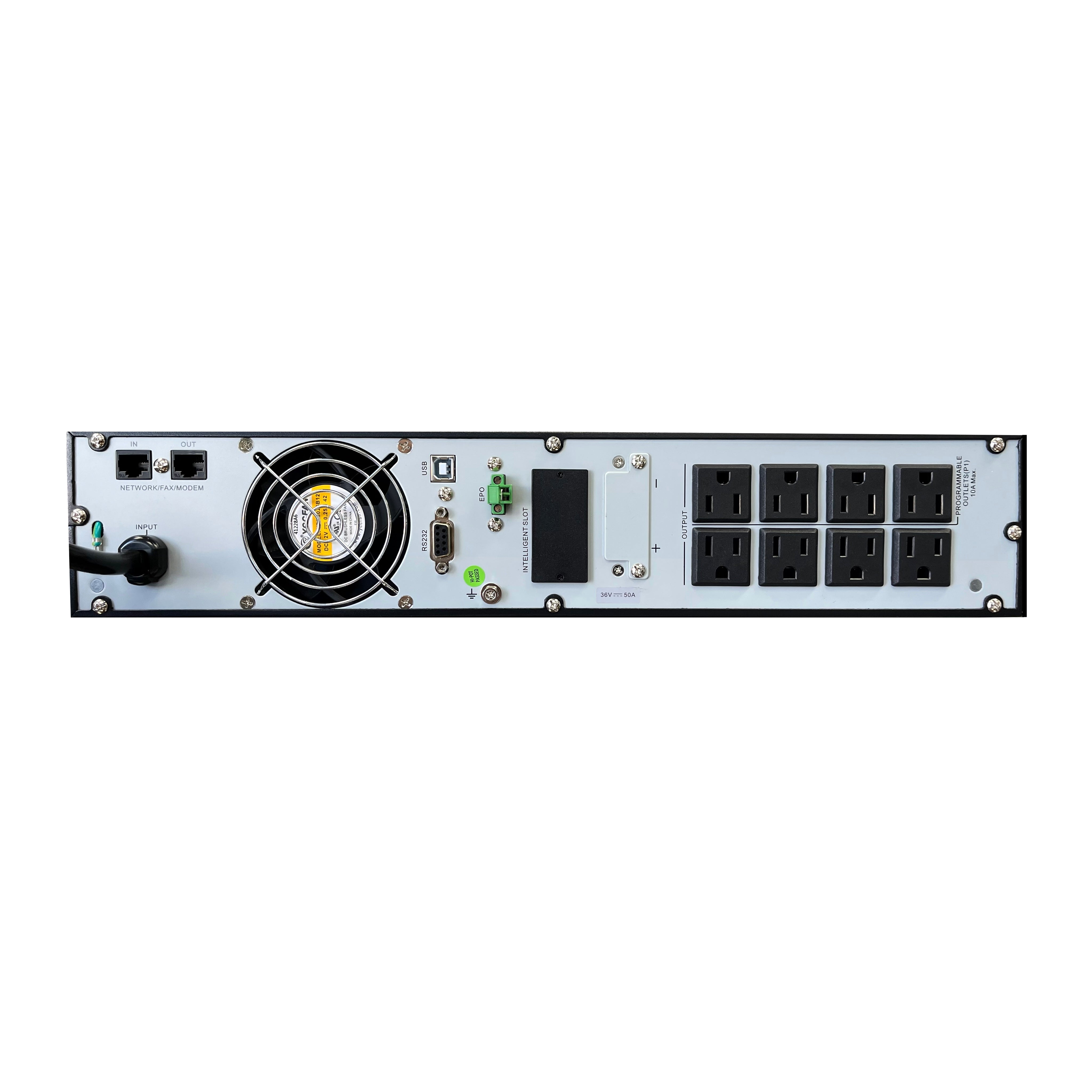 Juice Goose SXP Series - Double-Conversion Online UPS Battery Backup, rear