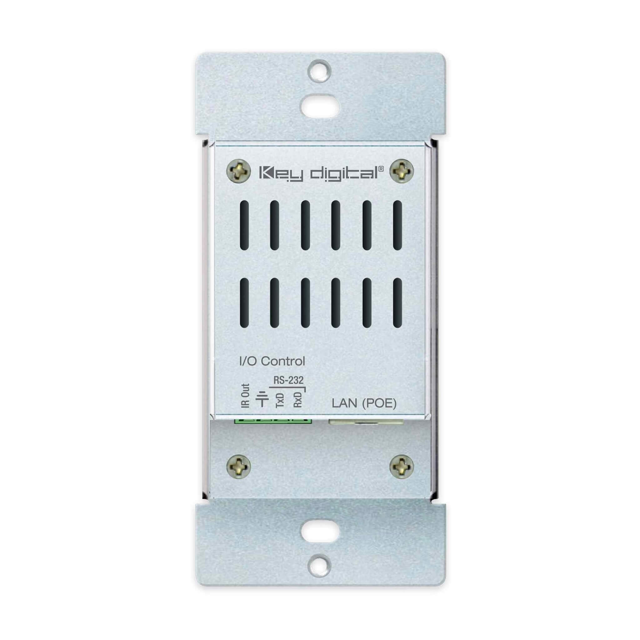 Key Digital KD-WP8-3 - Programmable 8-Button Control Keypad Wall Plate, rear