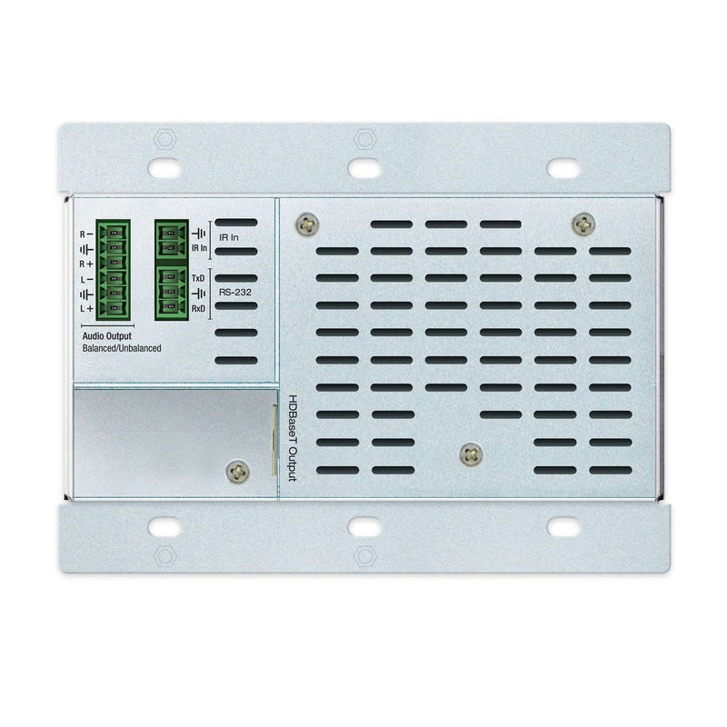 Key Digital KD-X3x1WUTx - 3x1 4K 18G HDBaseT Wall Plate Switcher, rear