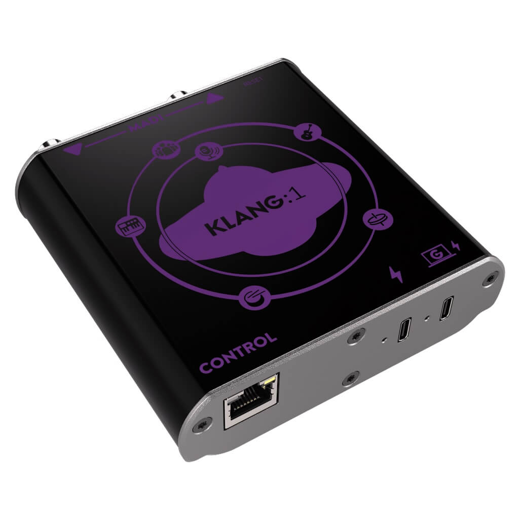 KLANG KLANG:1 - Immersive IEM Processor with MADI connectivity, angle