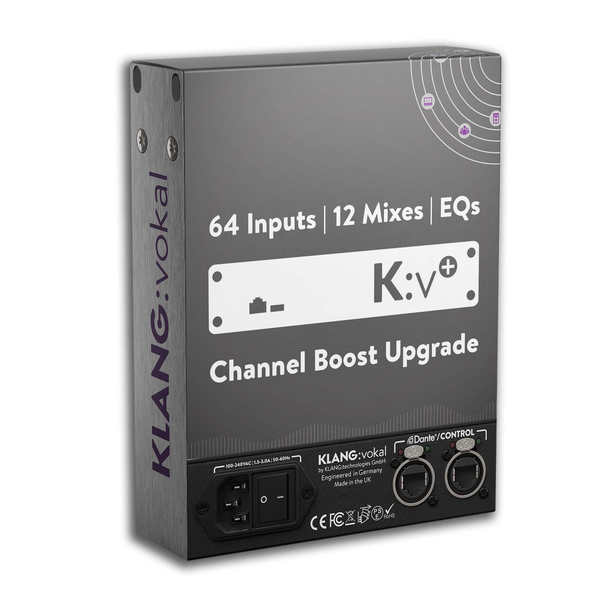 KLANG Vokal Plus - Software Upgrade for Full 64-Ch Input on All Mixes