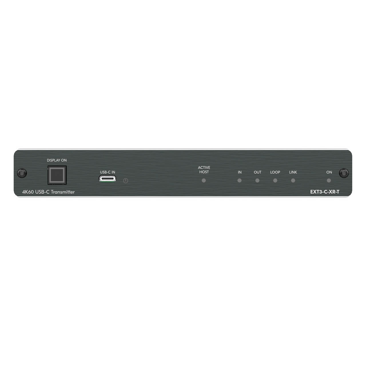 Kramer EXT3−C−XR−T - 4K60 HDMI, USB 2, 1G Ethernet HDBaseT Transmitter, front