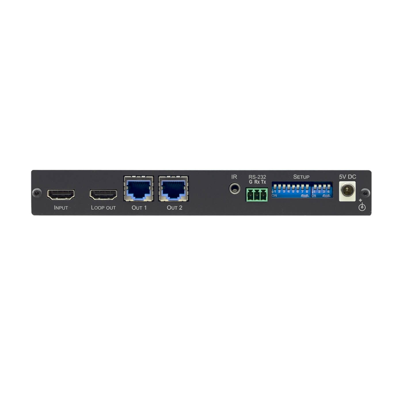 Kramer VM-2HDT - 1:2 4K60 HDMI to HDBaseT Extender Distributor, rear