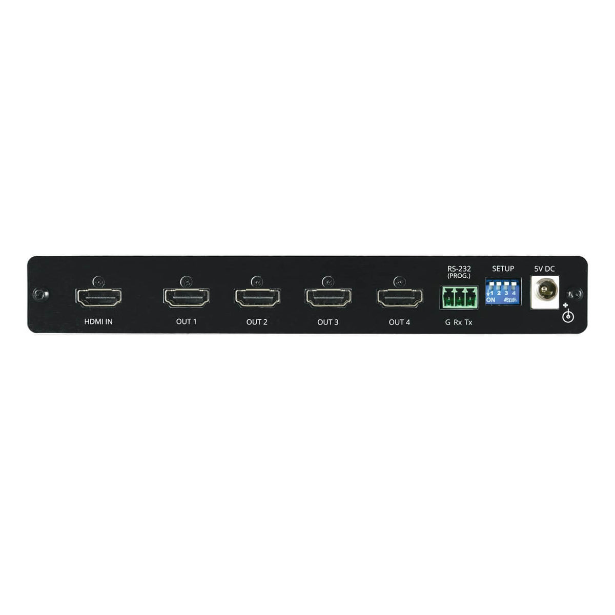 Kramer VM-4H2 - 1:4 4K60 HDR HDMI Distribution Amplifier, rear