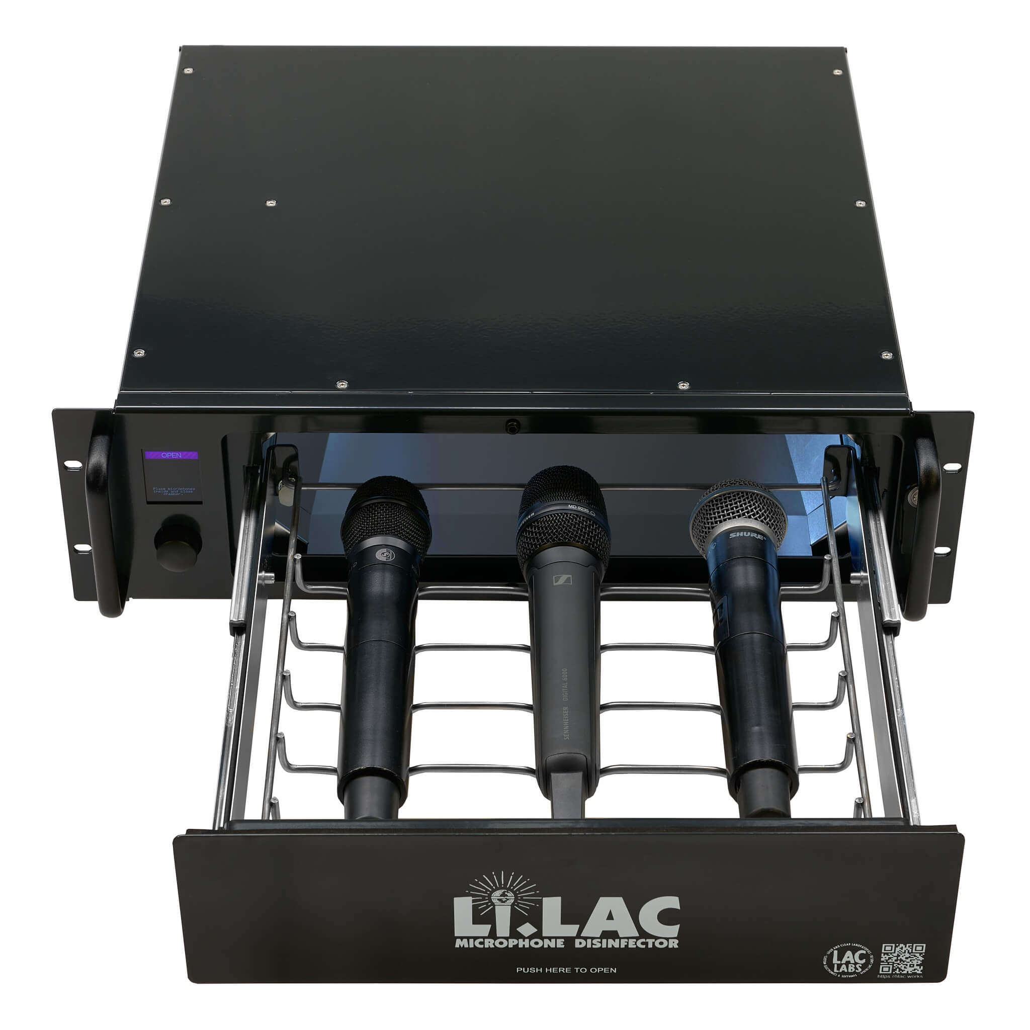 Li.LAC - Microphone Disinfection System, top