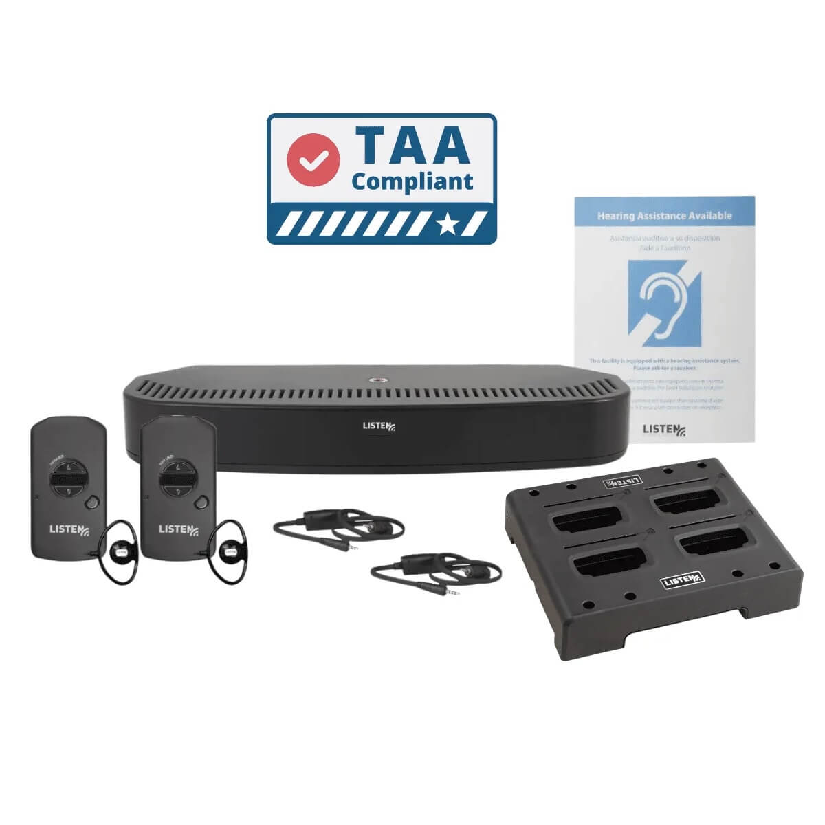 Listen LS-96T-01 - ListenIR TAA Advanced iDSP Assisted Listening System