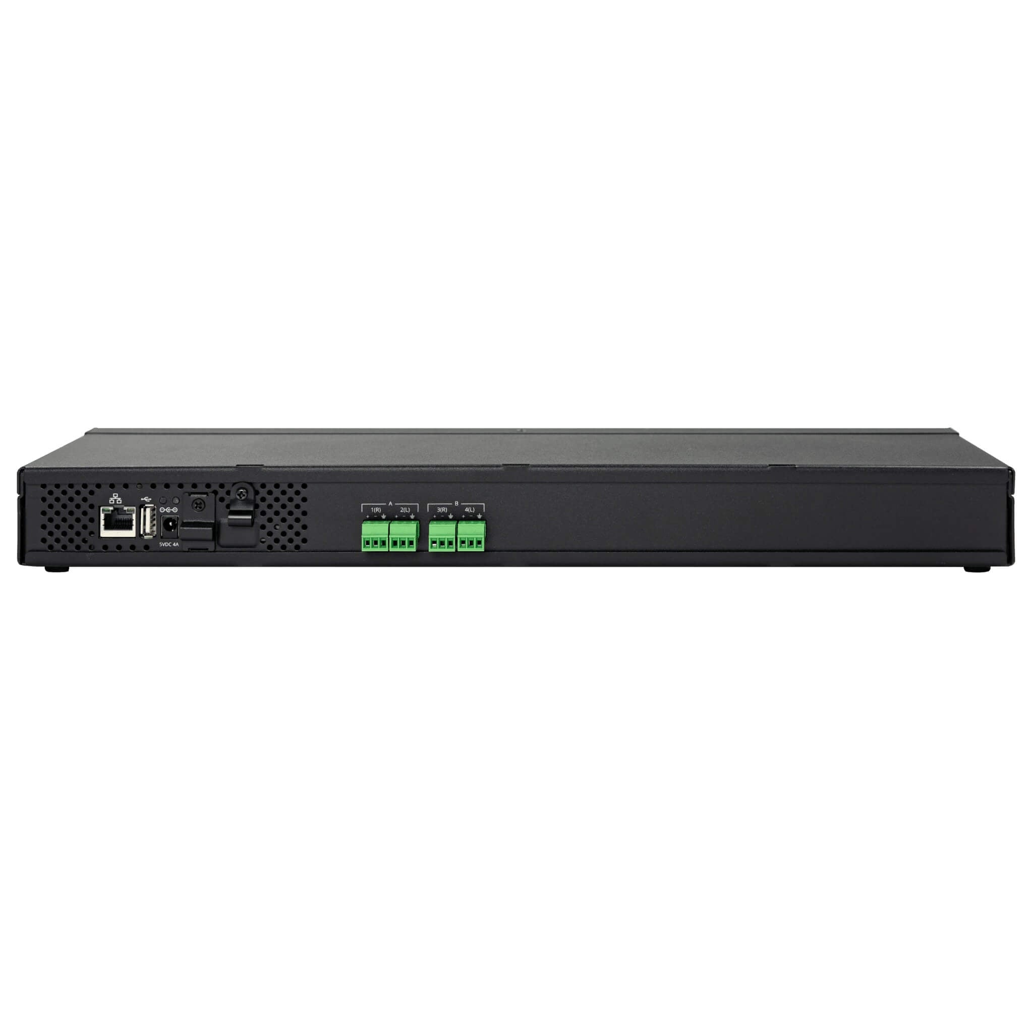 Listen LW-215-04-09 - ListenWIFI 4-Channel Wi-Fi Audio Server, rear