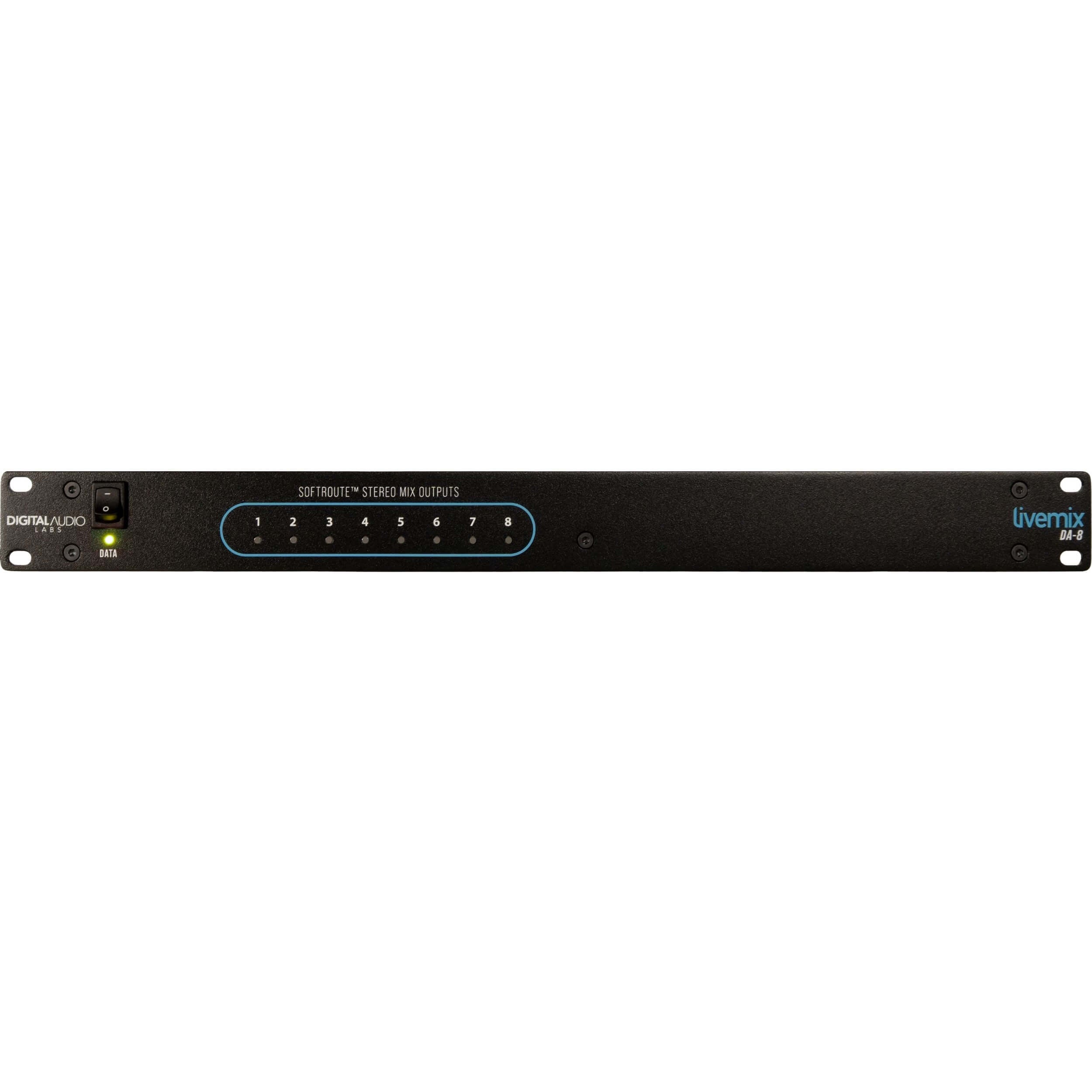 Digital Audio Labs Livemix Pro DA-8 - Analog Stereo Output Rack Unit