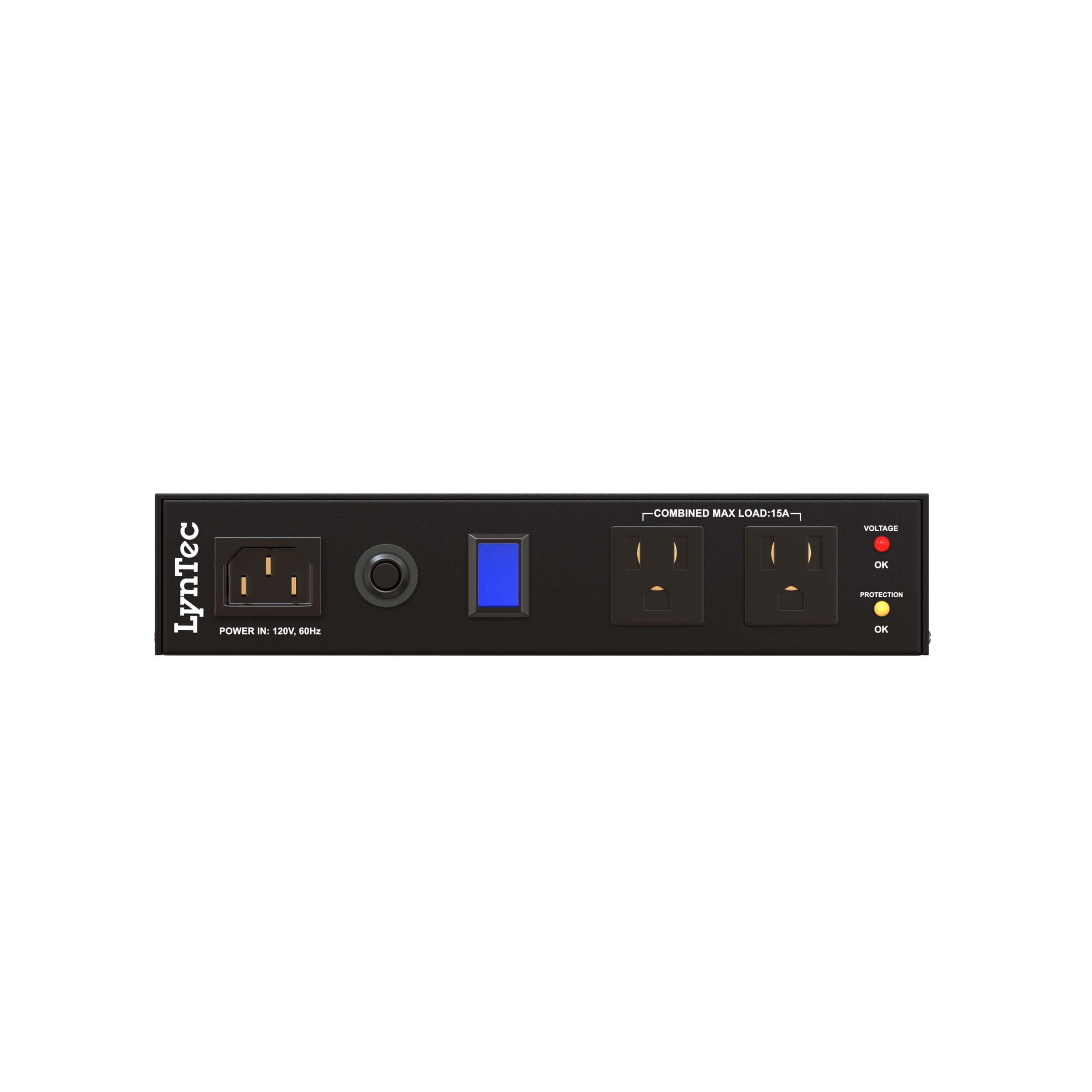 LynTec A2PC - 12A Power Conditioner with EVS and Noise Filtering, front