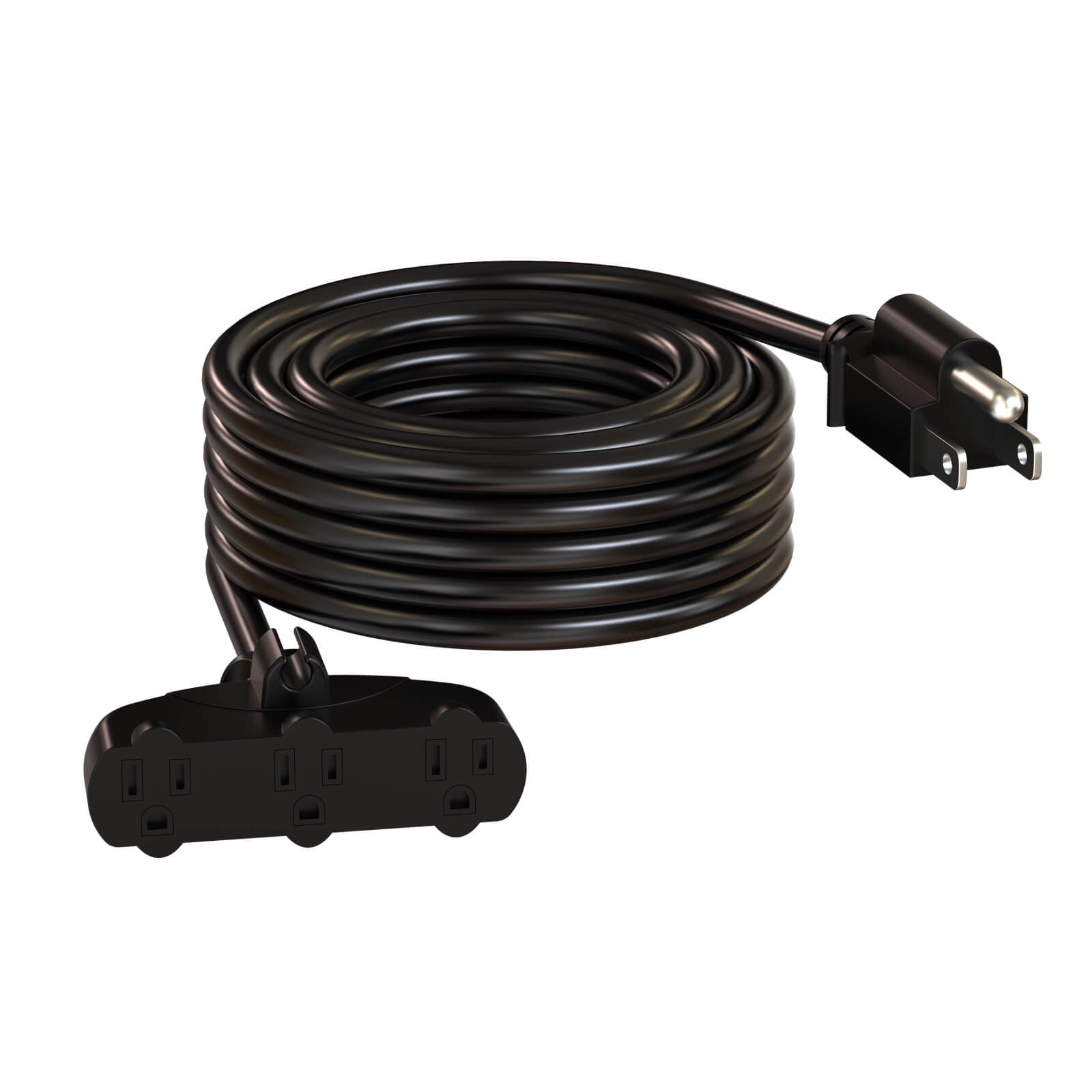 LynTec A3EC25FT - 25 ft. Heavy-Duty Extension Cord with 3 Receptacles