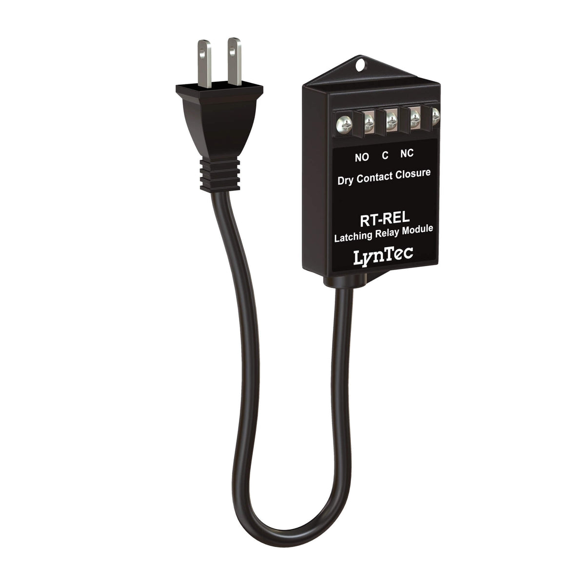 LynTec RT-REL - Power Sensing Latching Relay Module, angled