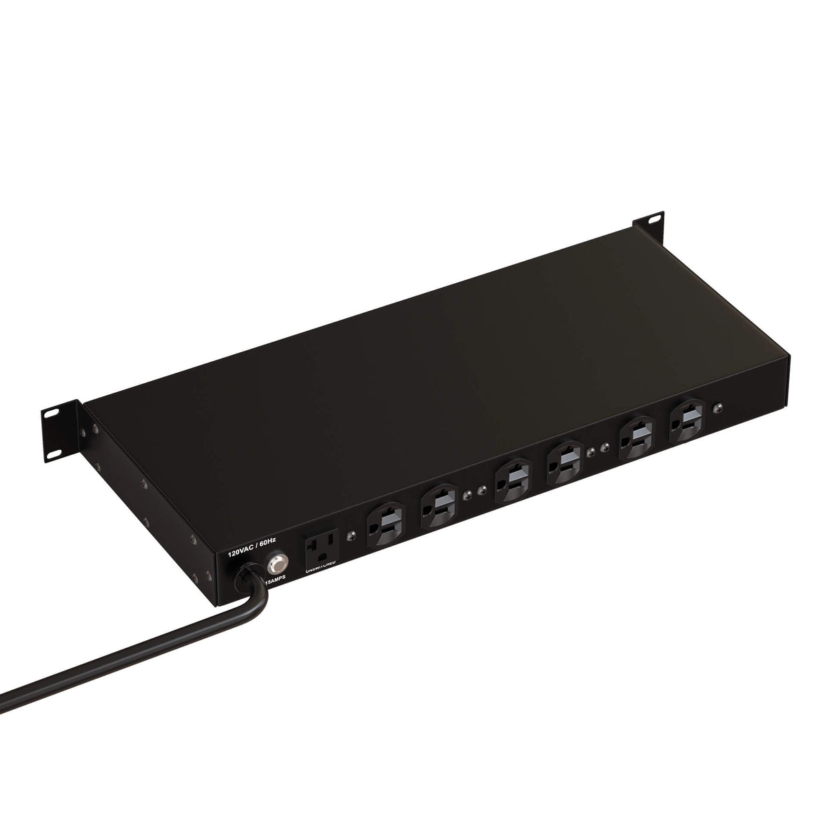 LynTec RX100-20A - 20A Surge Protector/Hybrid AC Filter, angled rear