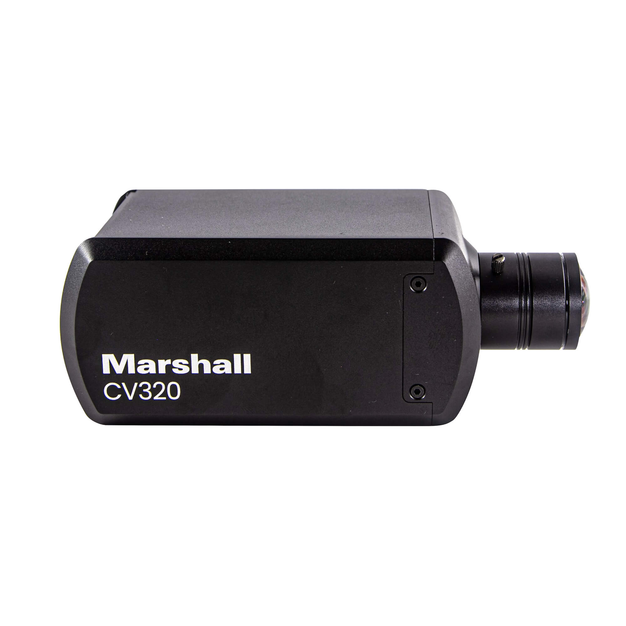 Marshall CV320 - Compact POV Camera, IP & 3G-SDI (lens sold separately), right side