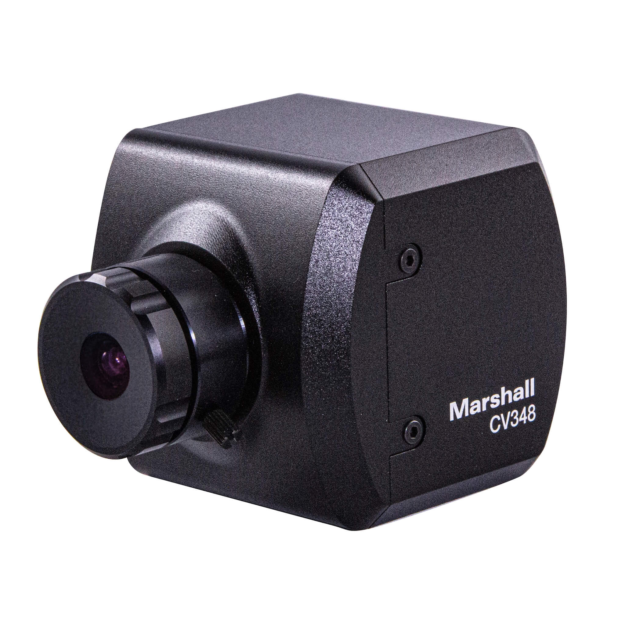 Marshall CV348 - Compact POV Camera 3G/HD-SDI, left angle