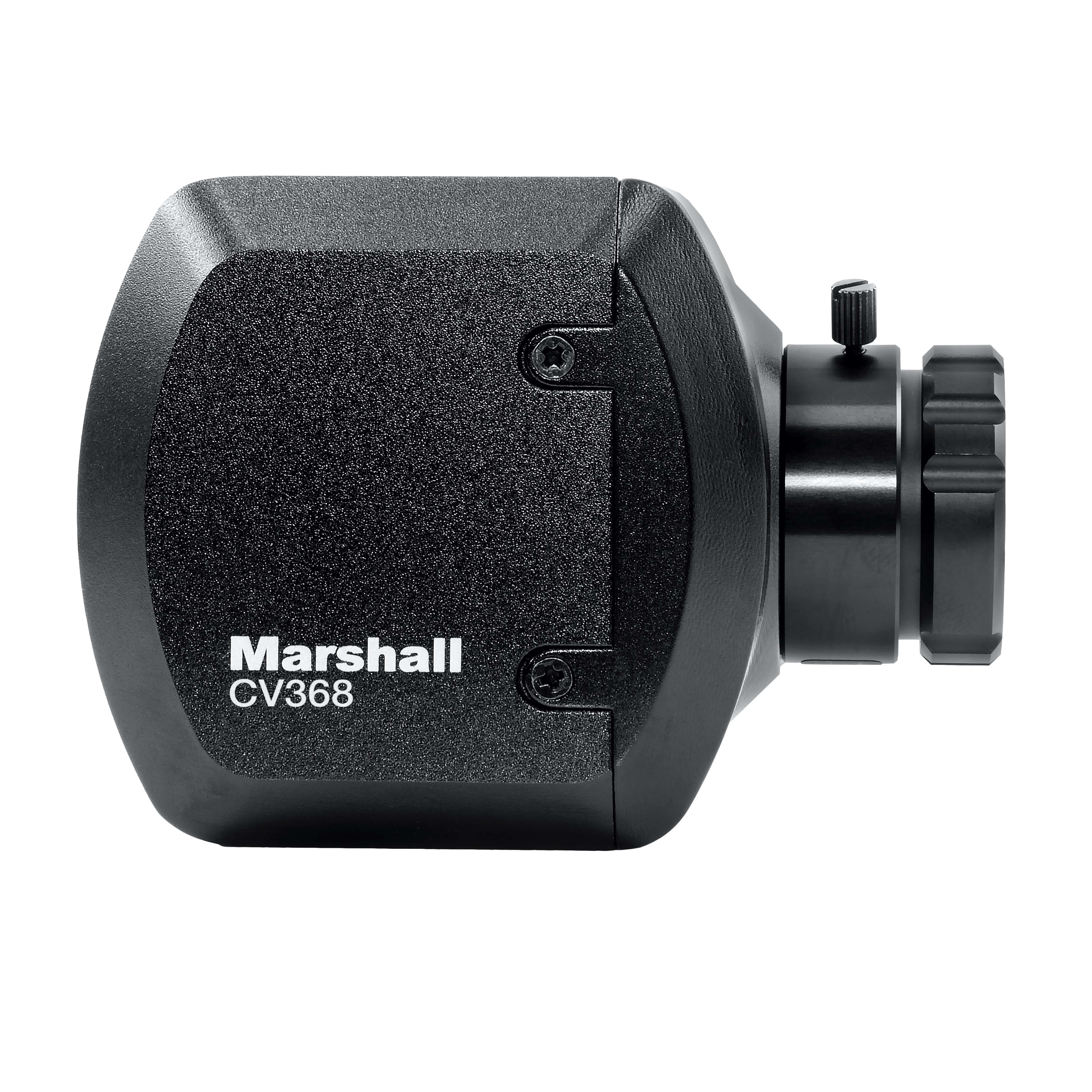 Marshall CV368 - Compact Global HD Camera with Genlock 3G-SDI and HDMI, right side