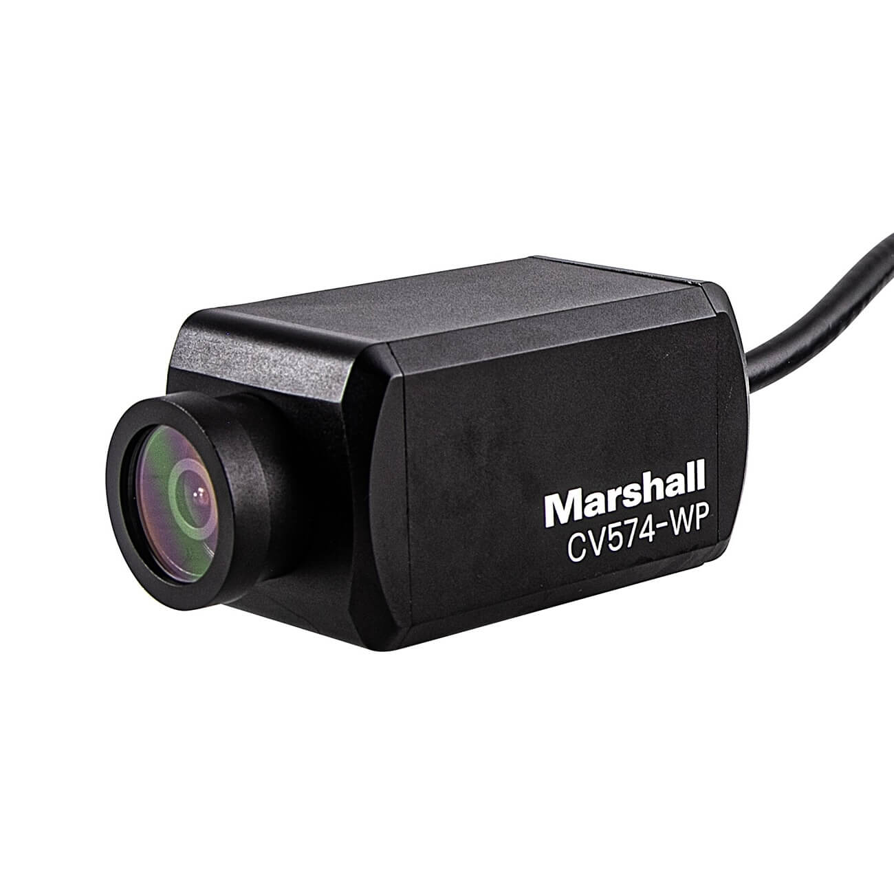 Marshall CV574-WP - All-Weather 4K NDI|HX3 POV Camera, angled