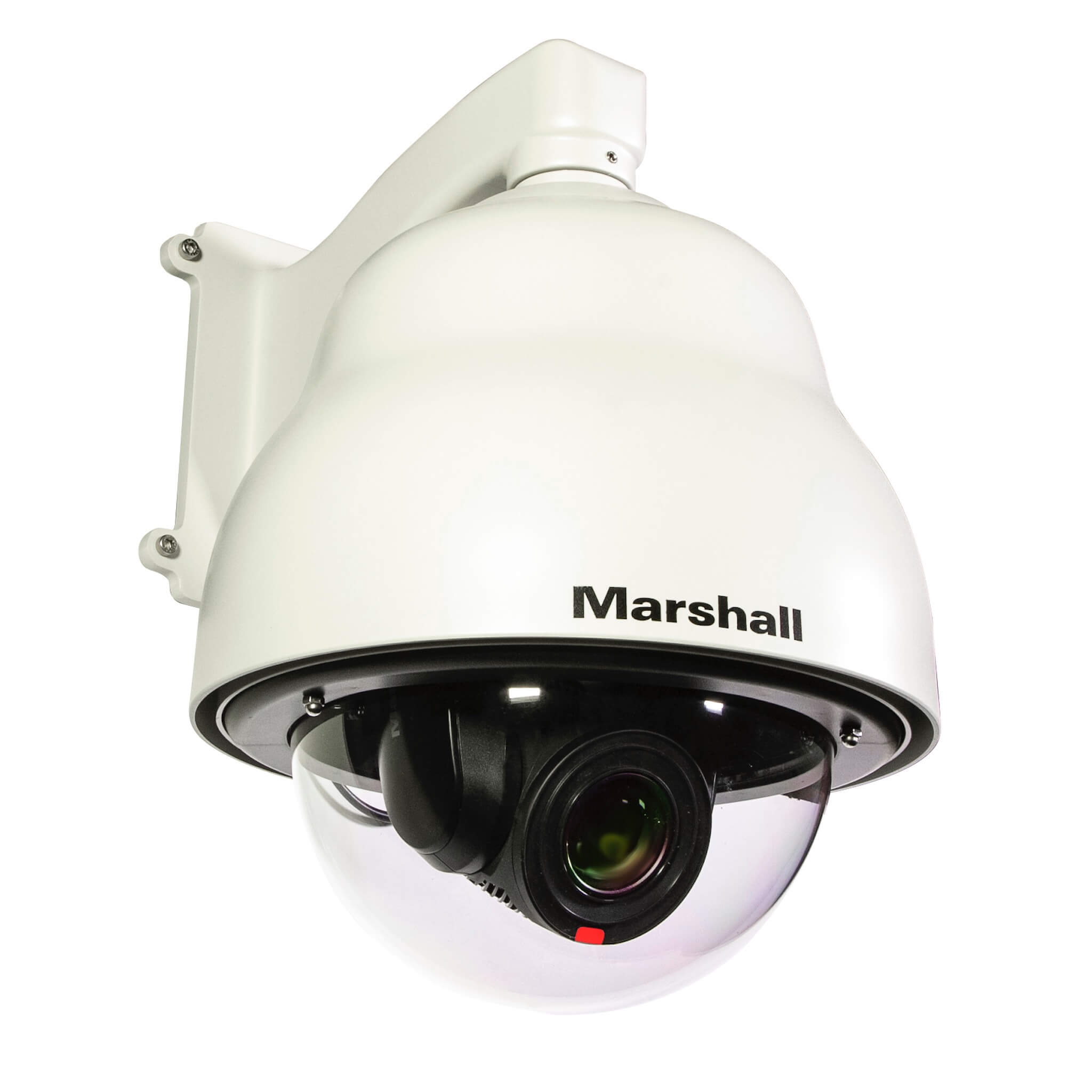 Marshall CV6XX-DH - Outdoor Dome Housing for PTZ Cameras, angle