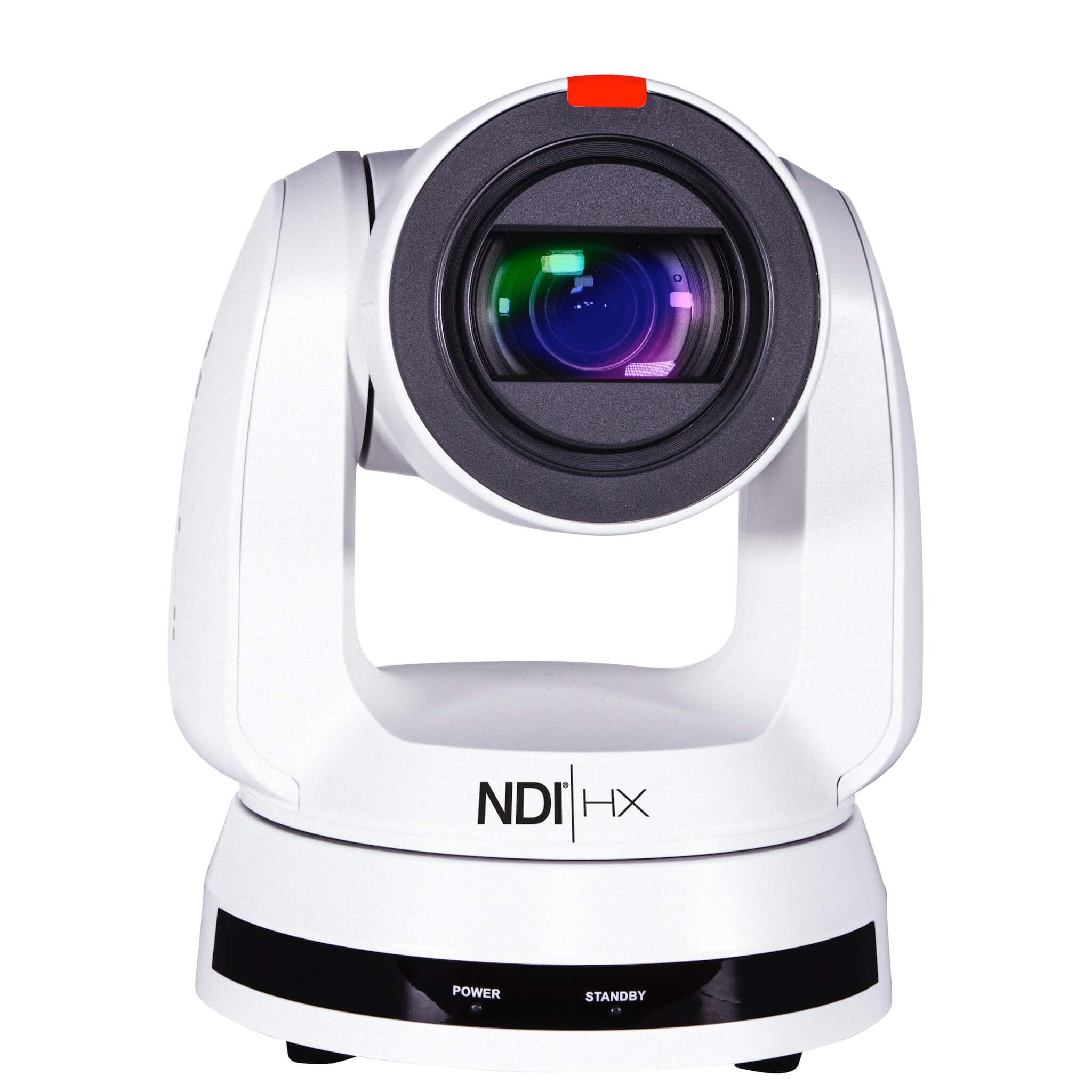Marshall CV730-NDIW - UHD60 NDI|HX PTZ Camera with 30x Optical Zoom, front