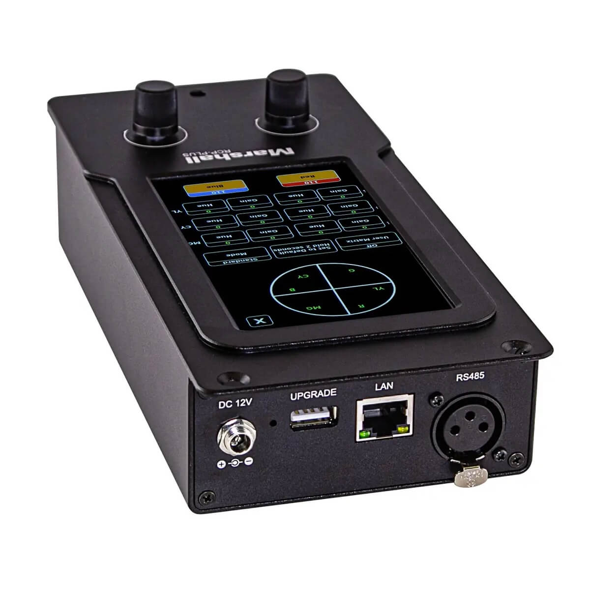 Marshall RCP-PLUS - 5-in Touchscreen Multi-Camera Controller, angle