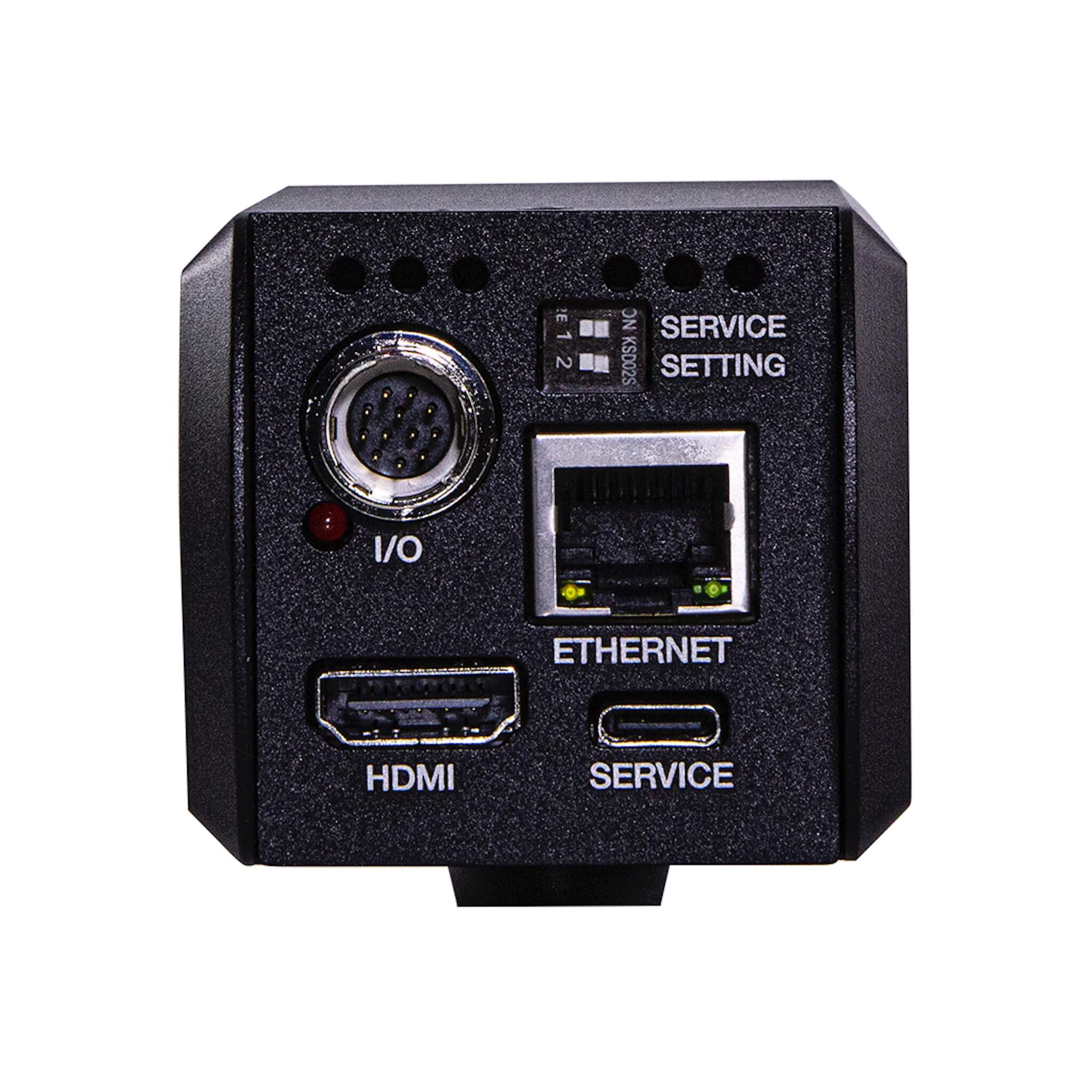 Marshall CV574 - Miniature 4K UHD Video Camera with NDI|HX3 and HDMI, back