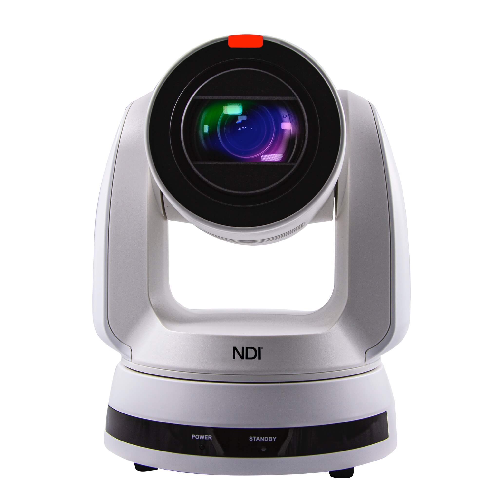 Marshall CV730-WHN - 4K NDI PTZ Video Camera with 30x Optical Zoom, front