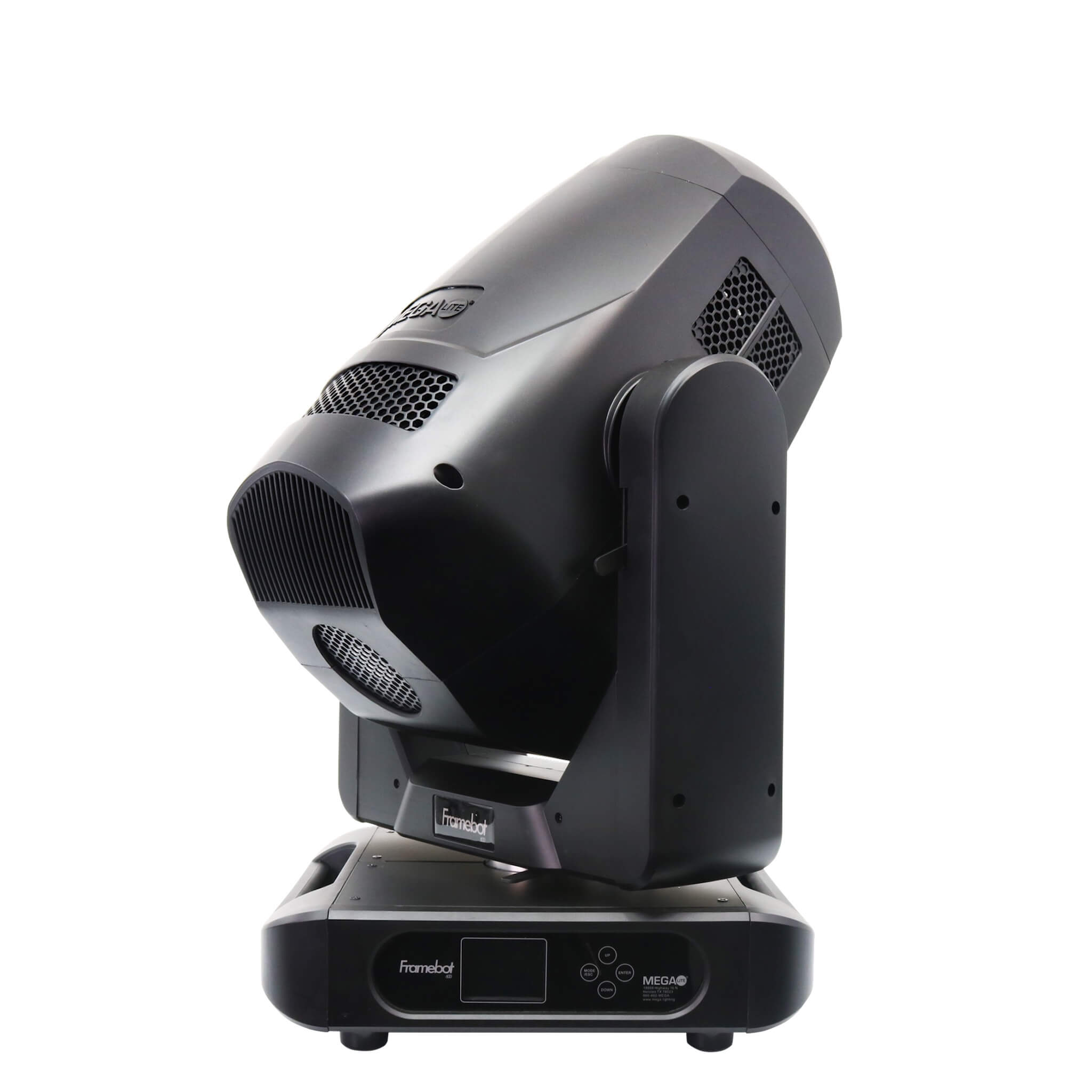 Mega-Lite Framebot 600 - LED Moving Head Framing Light, back angle