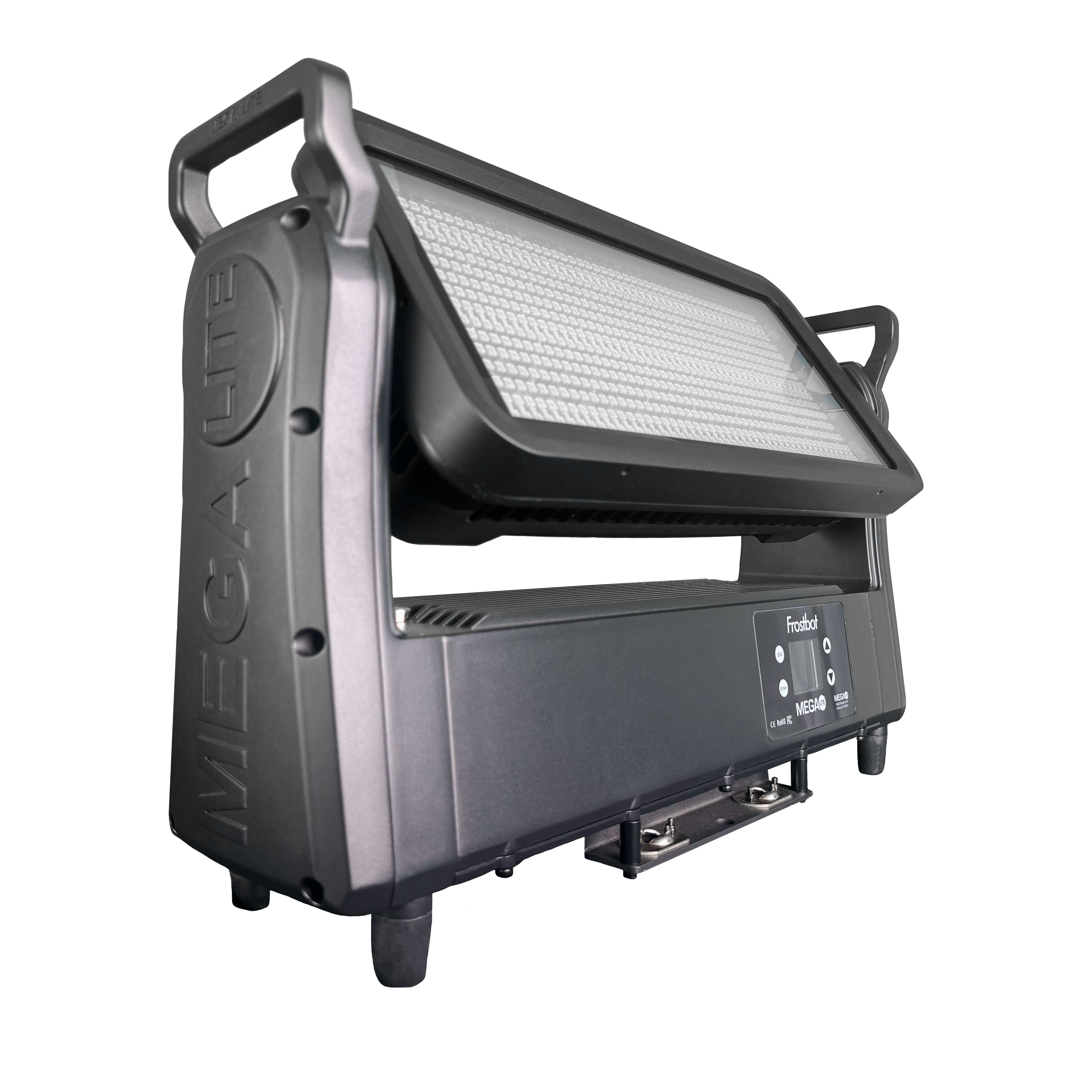 Mega-Lite Frostbot - Motorized D-Frost Wash/Strobe/Effects Fixture, angle no diffuser