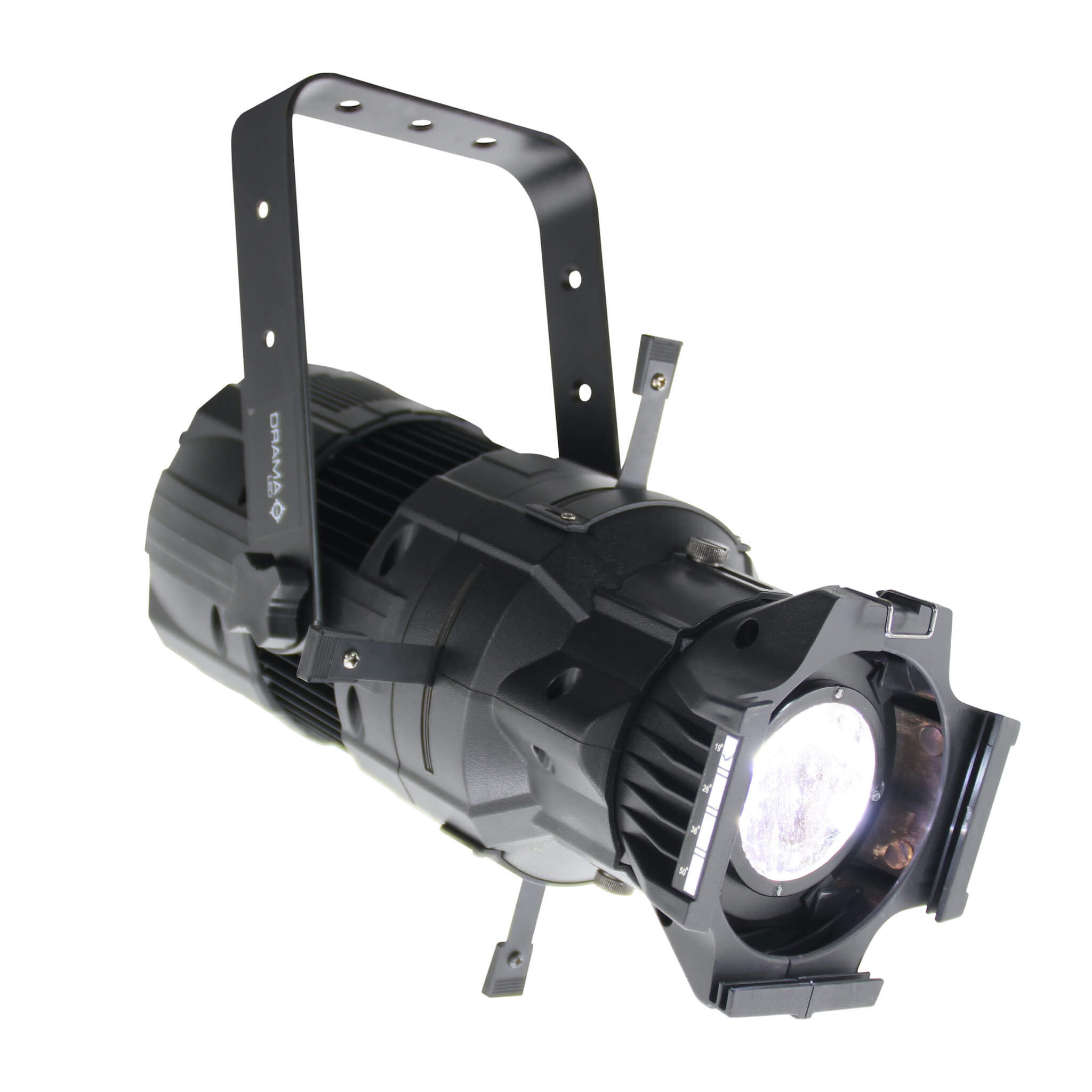 Mega-Lite Drama LED W50 - Compact LED Ellipsoidal Fixture, angle