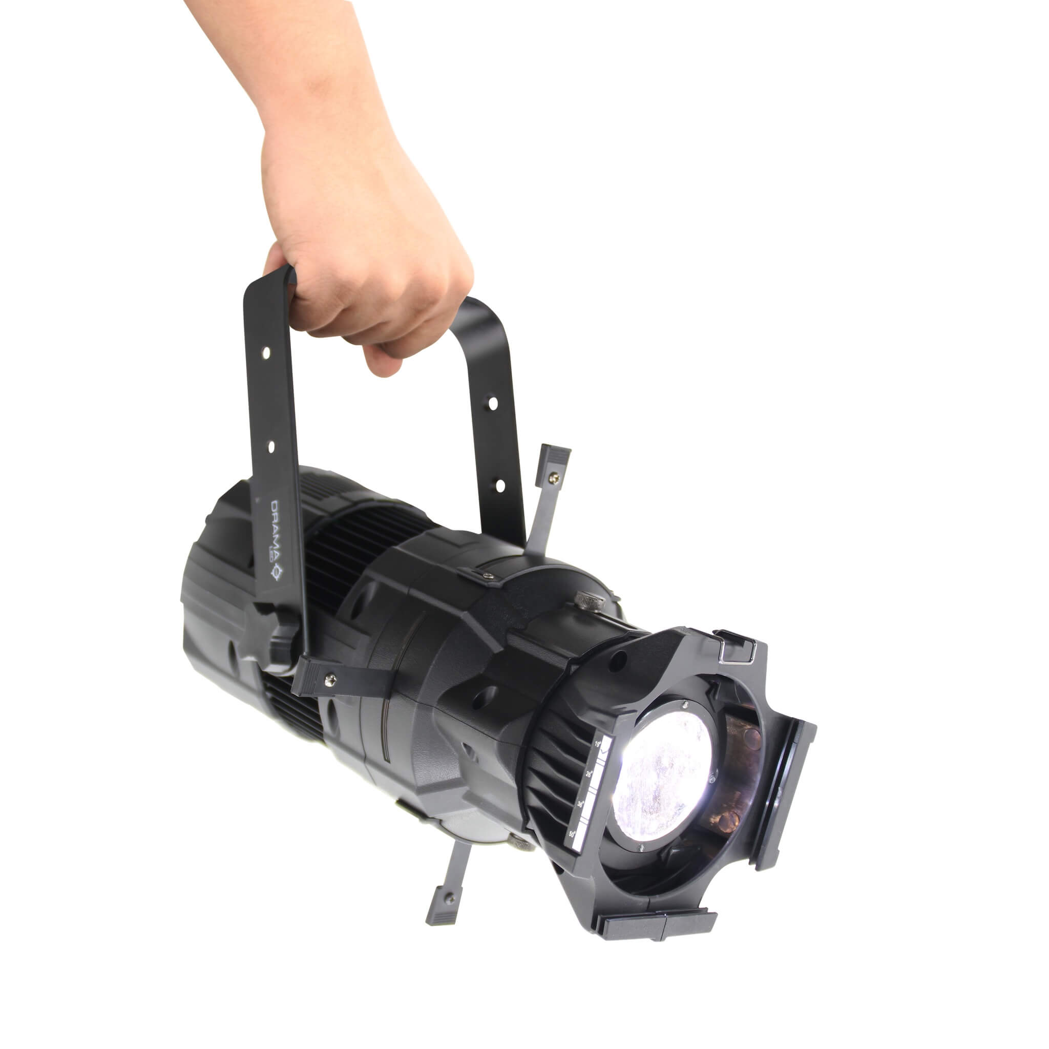 Mega-Lite Drama LED W50 - Compact LED Ellipsoidal Fixture, handheld