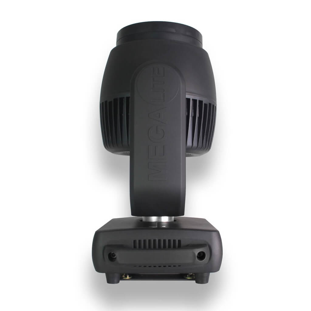 Mega-Lite EW1 - LED Moving Head Wash Fixture with Pixable Halo Ring, side up