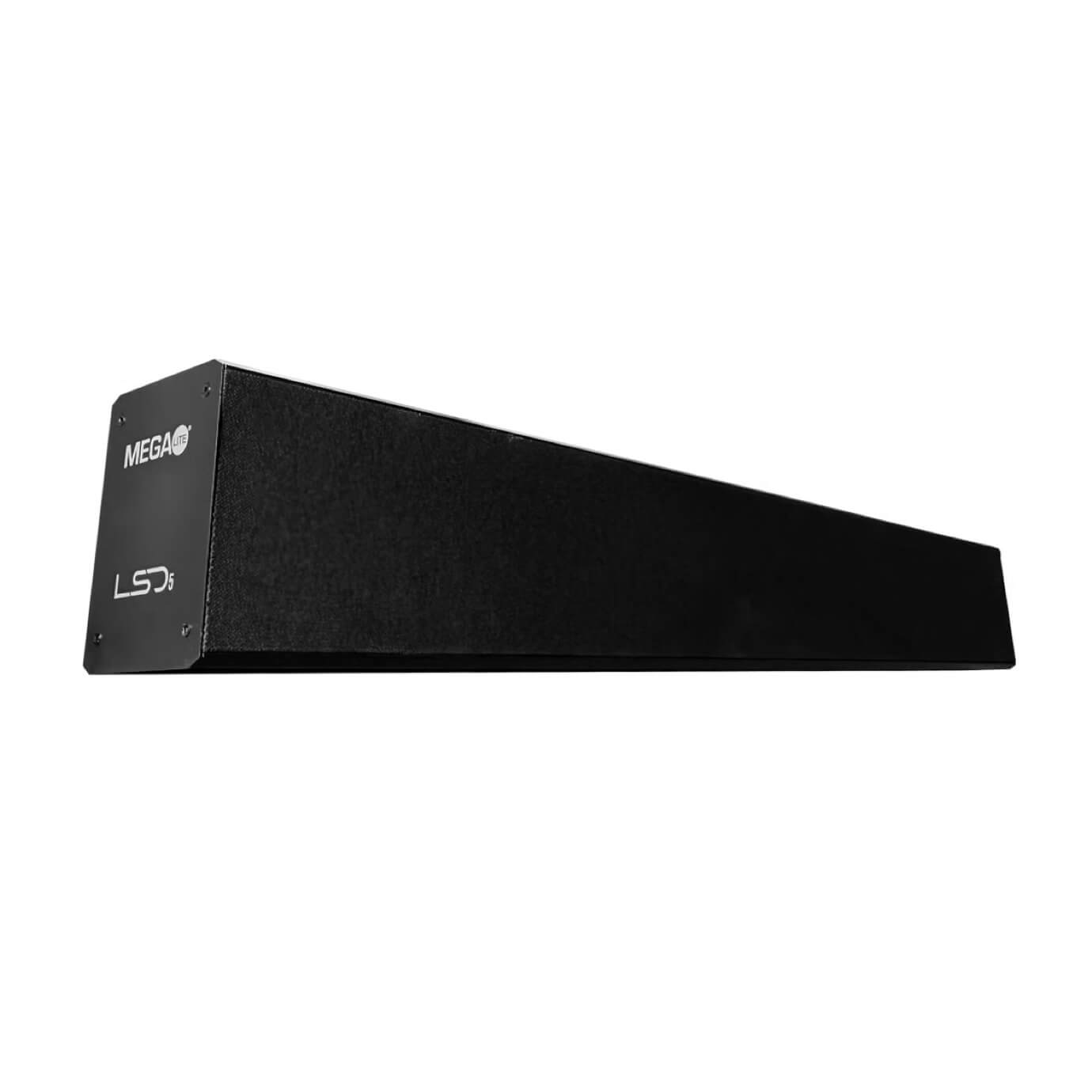 MEGA-Lite LSD5 - 5-ft RGBW LED Light Pendant and 120W Sound Bar, angle