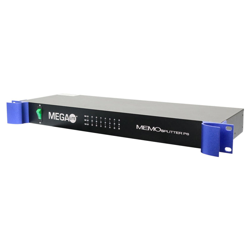 Mega-Lite MC1071 MEMO Splitter P8, front angle