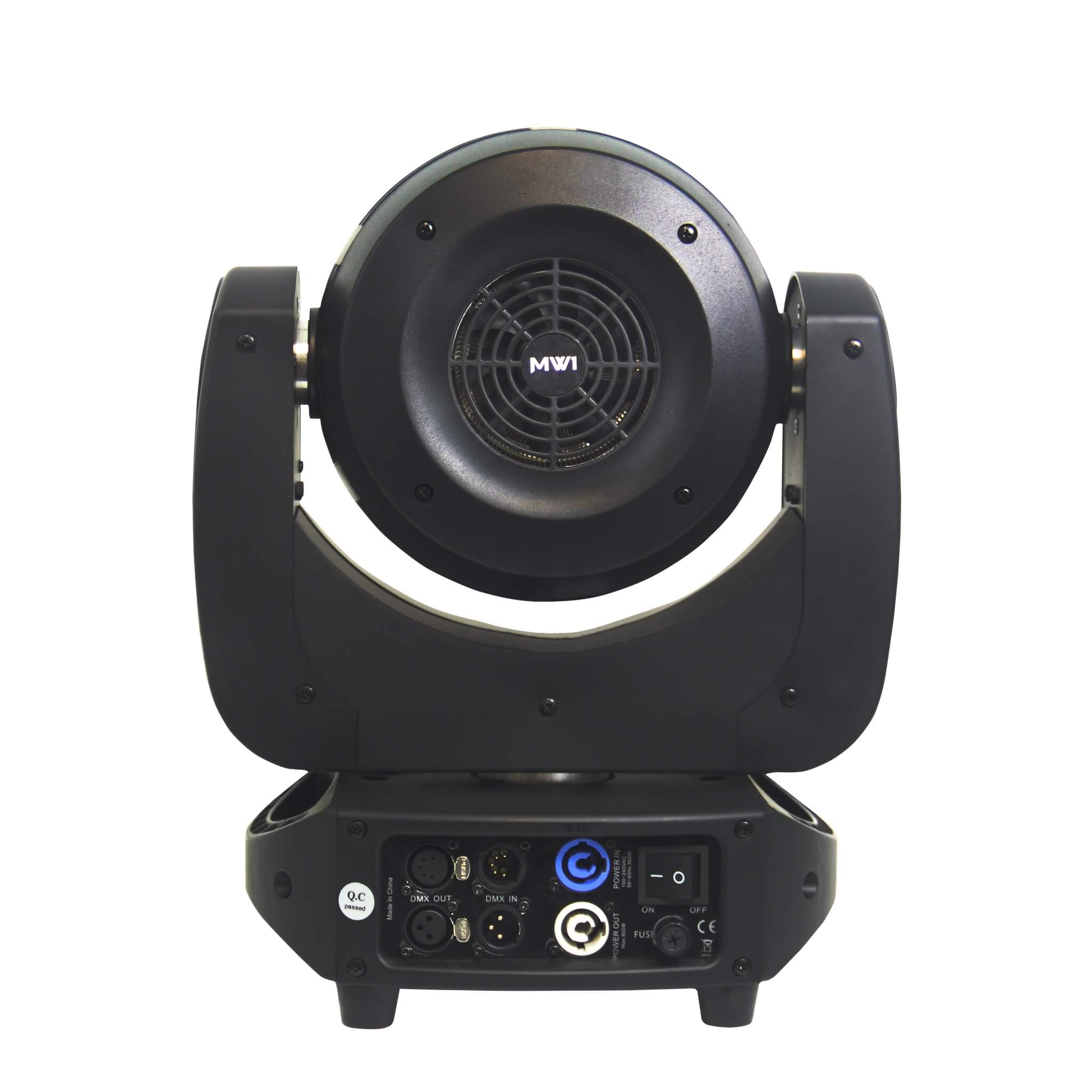 Mega-Lite M-Series MW1 - LED Moving Head Wash Light with Pixel Control, rear