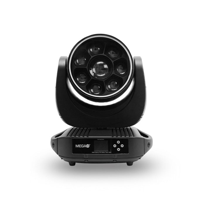 Mega-Lite Outerbot Wash 340 - IP65 LED Moving Head Beam and Wash Light, front