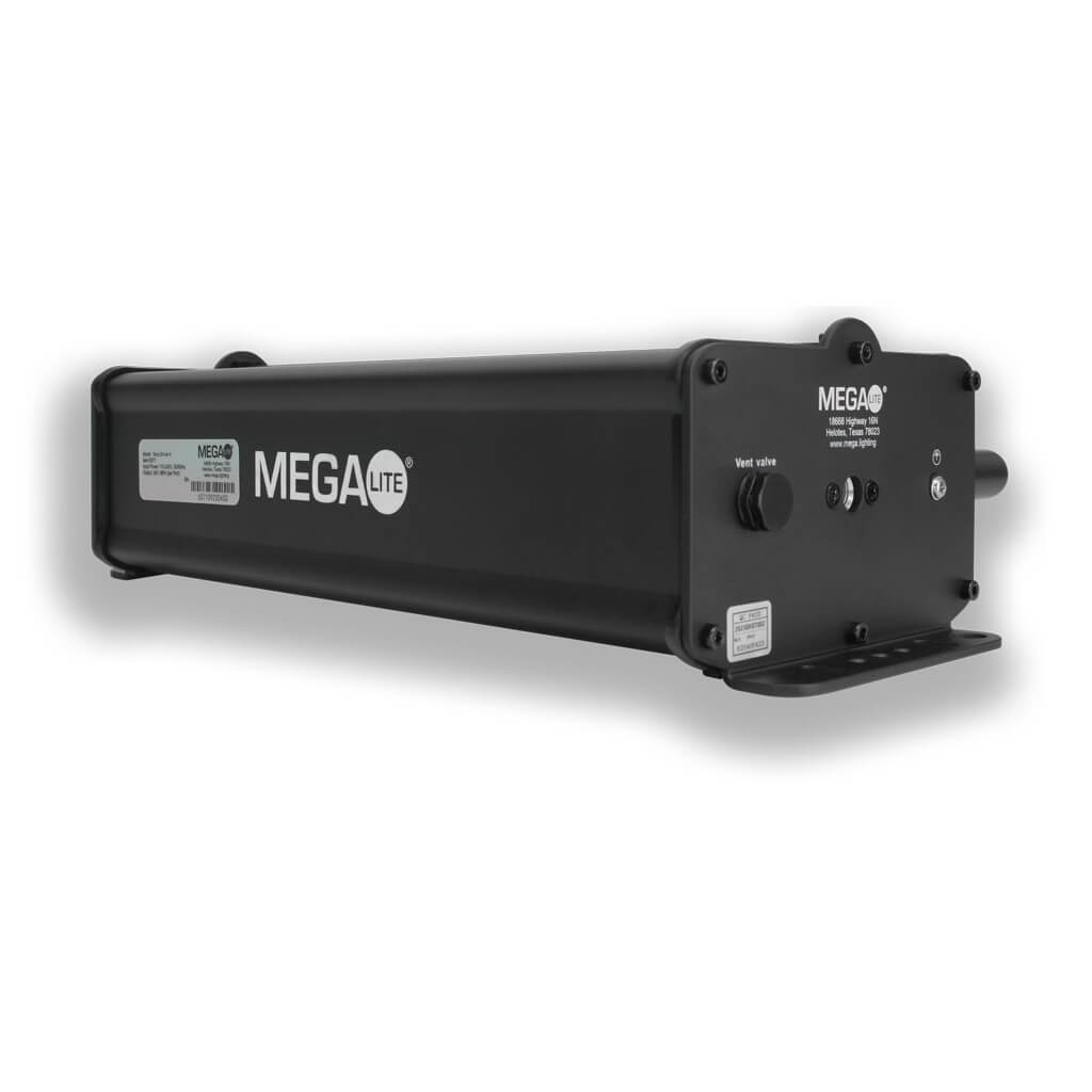 Mega-Lite TetraDriver 4 - Light Pipe Constant Voltage Driver, back angle