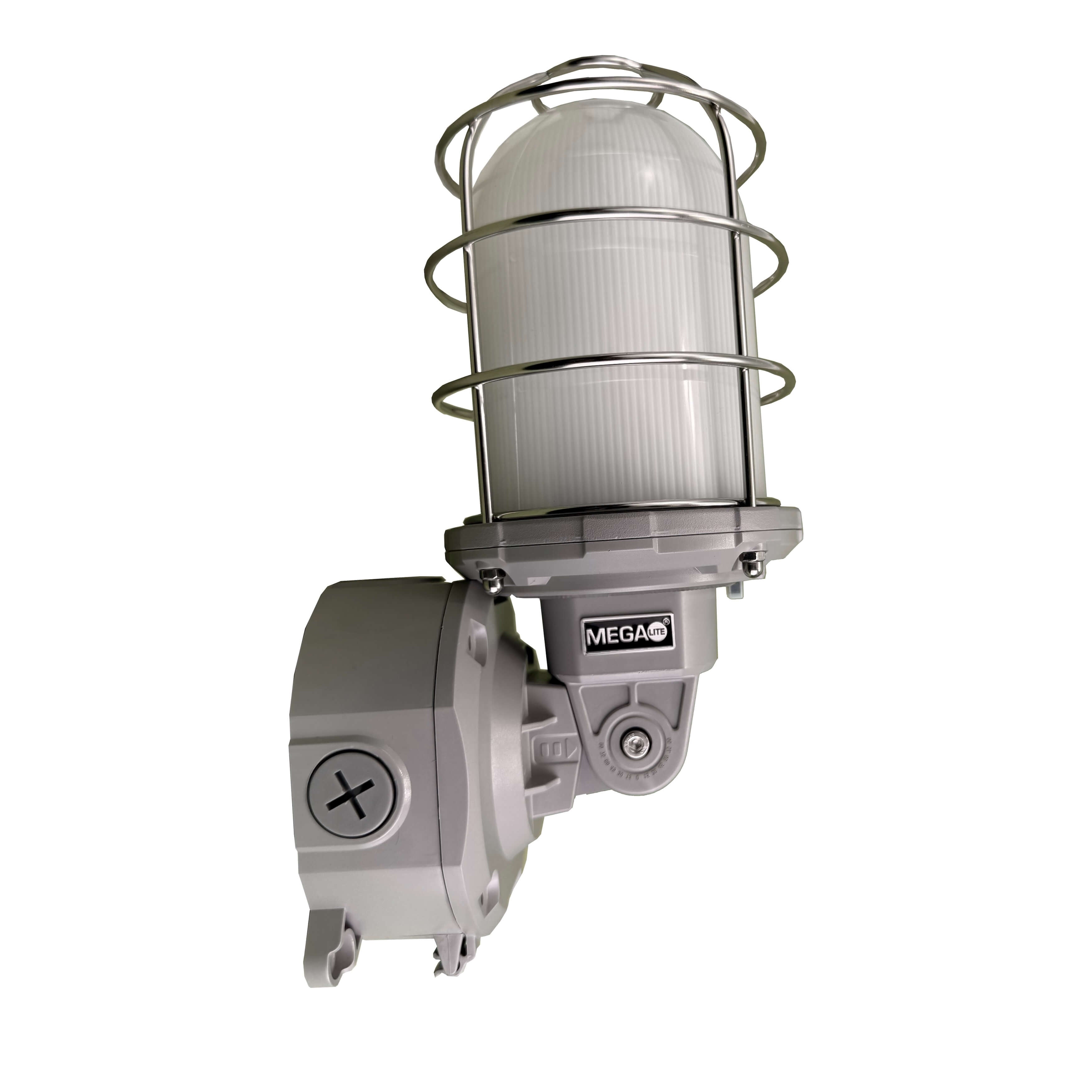 MEGA-Lite Utility Q20 - 24V RGBW LED Fixture, uplight with logo