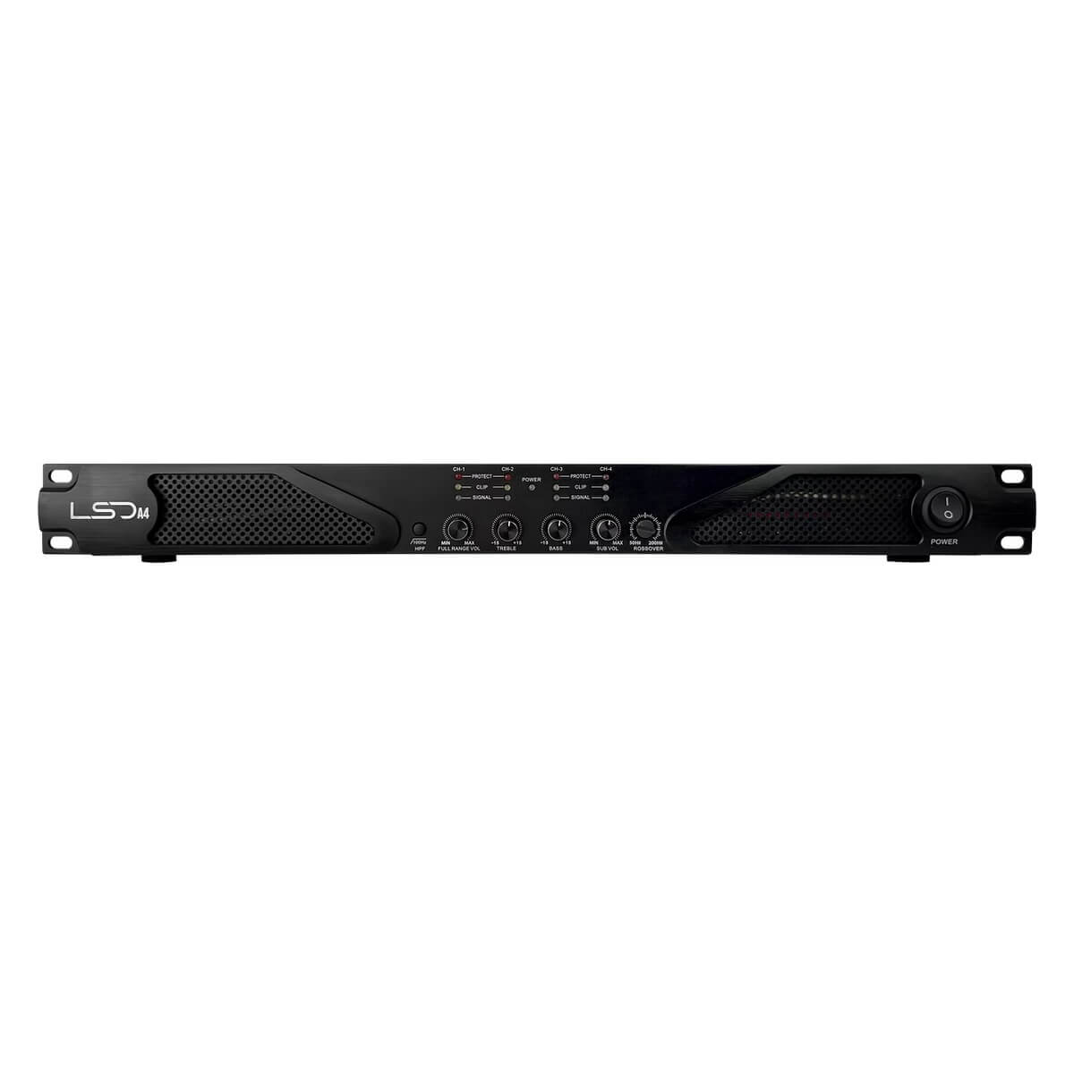 MEGA-Lite LSDA4 - 4-ch Amplifier for Light and Sound DECO Series, front