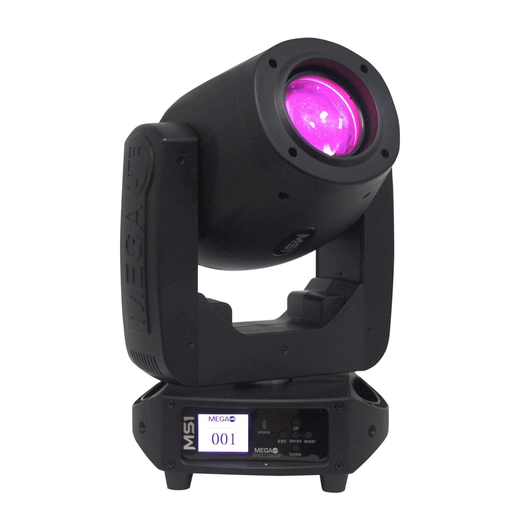 Mega-Lite M-Series MS1 - LED Moving Head Spot Light, pink