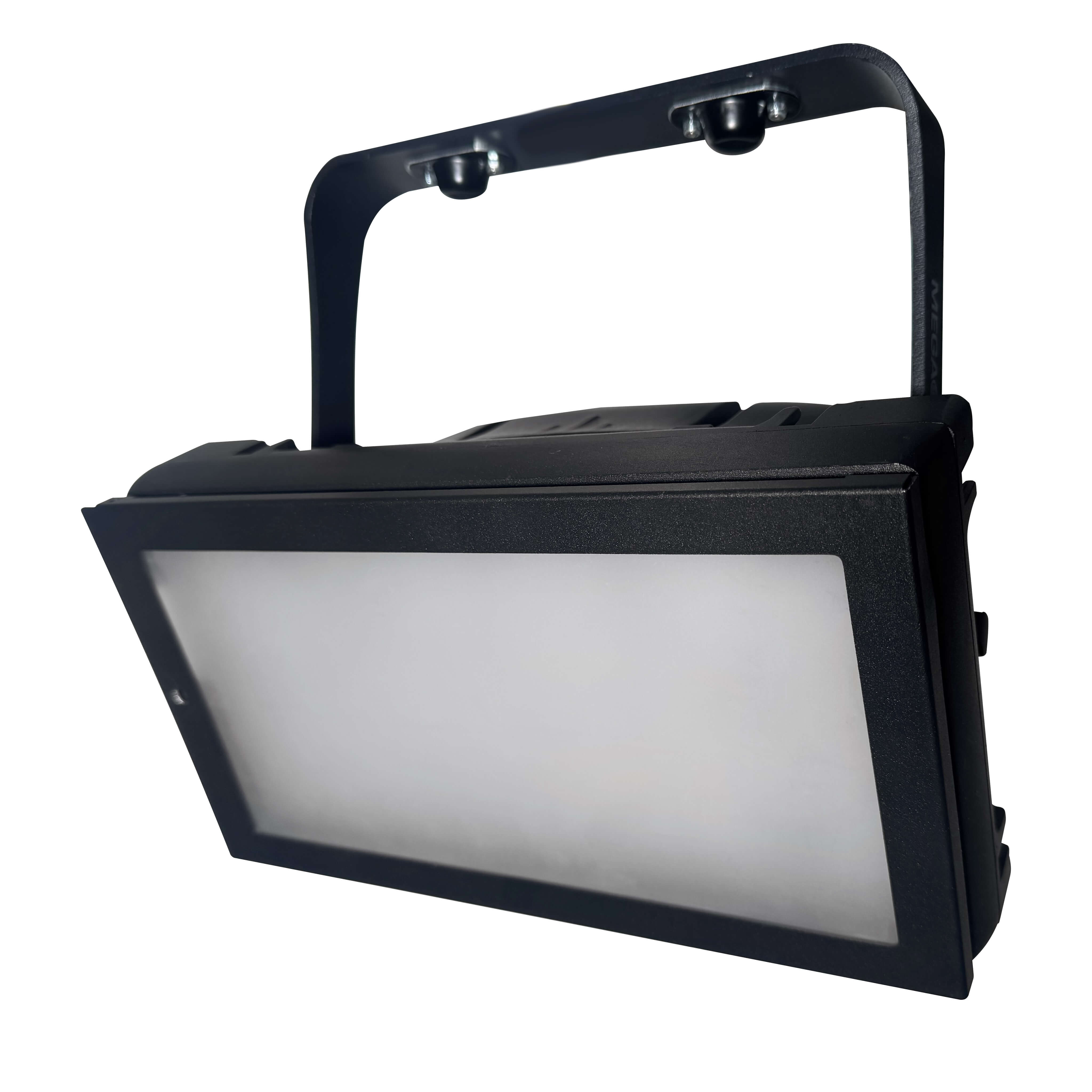 Mega-Lite Teclight Spectra - Versatile Full-Color LED Lighting Fixture, hanging with optional diffuser