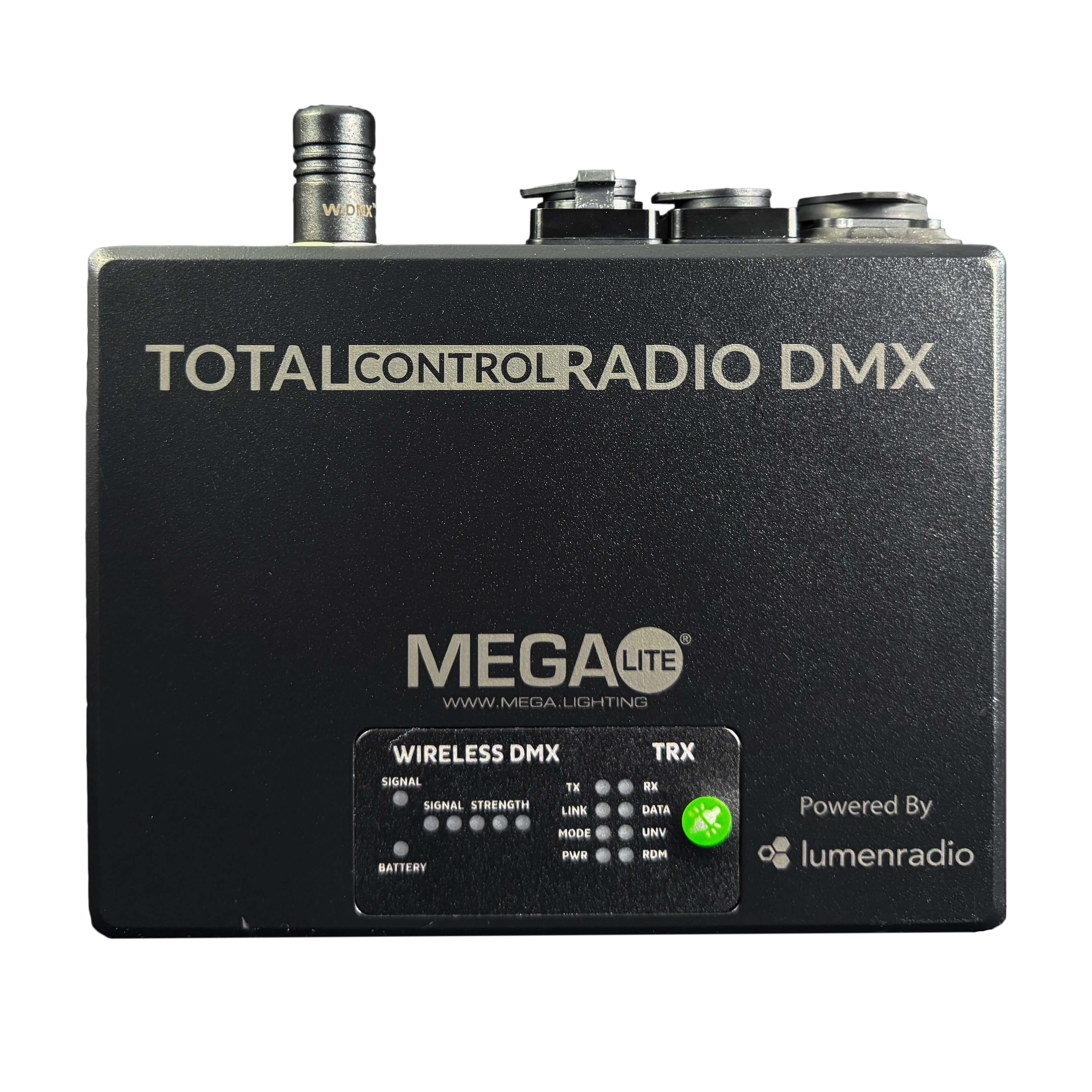 Mega-Lite Total Control Radio DMX - Wireless DMX Transceiver, front