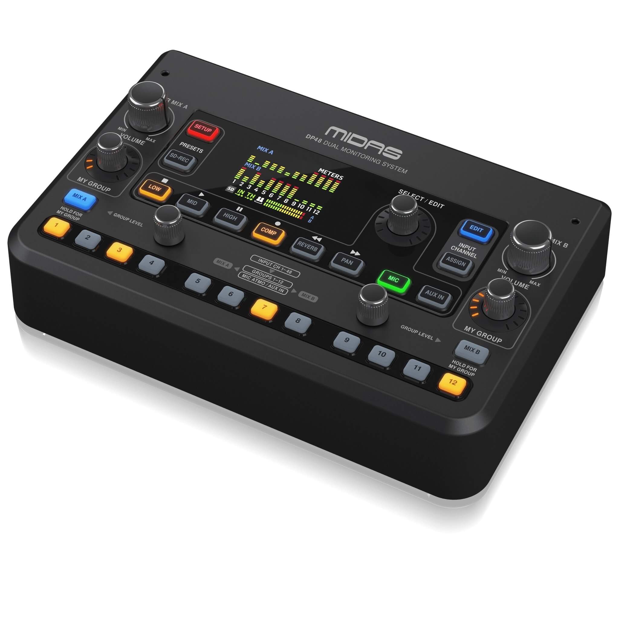 Midas DP48 - Dual 48-Channel Personal Monitor Mixer, right
