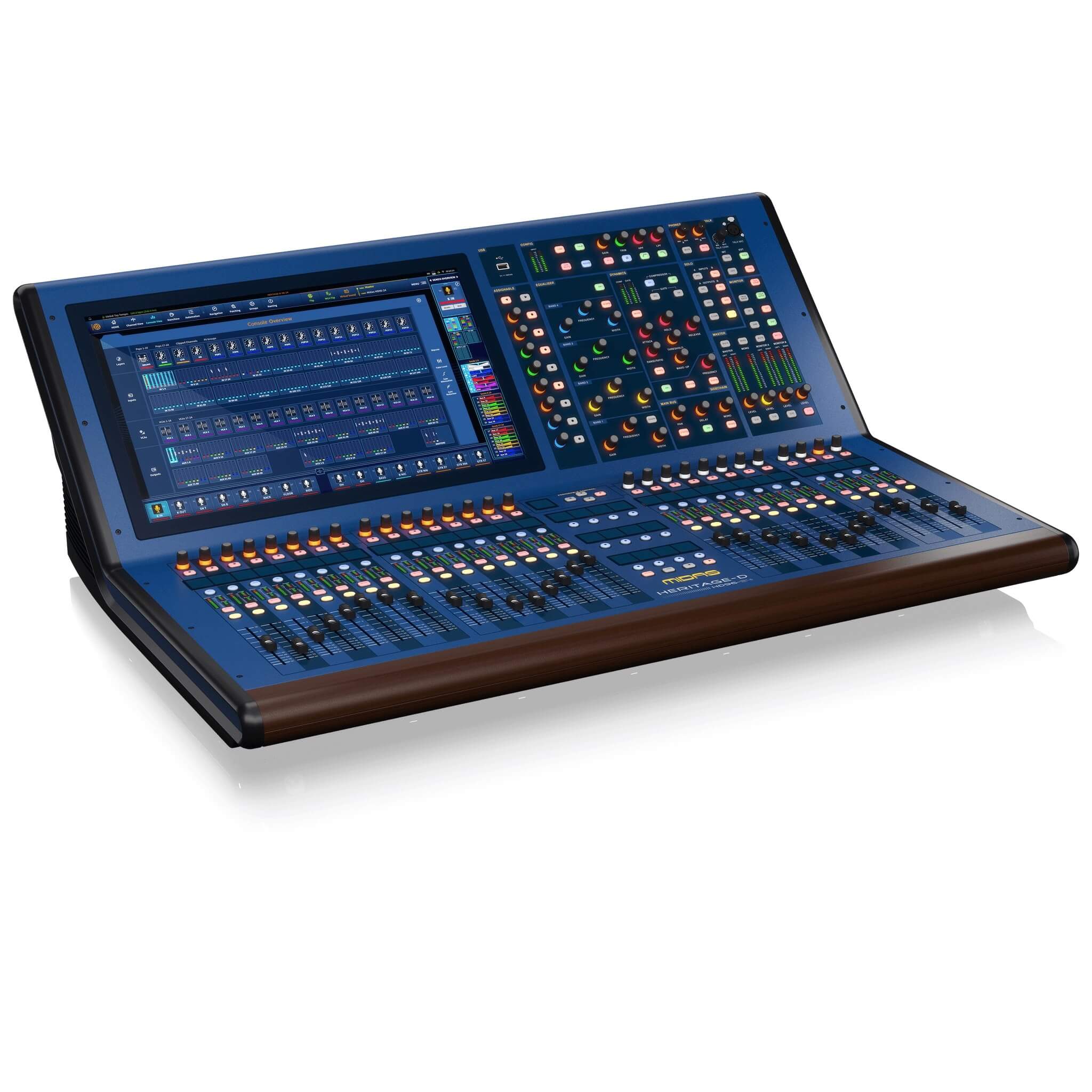 Midas HD96-24-CC-IP - Heritage D Live Digital Console, left