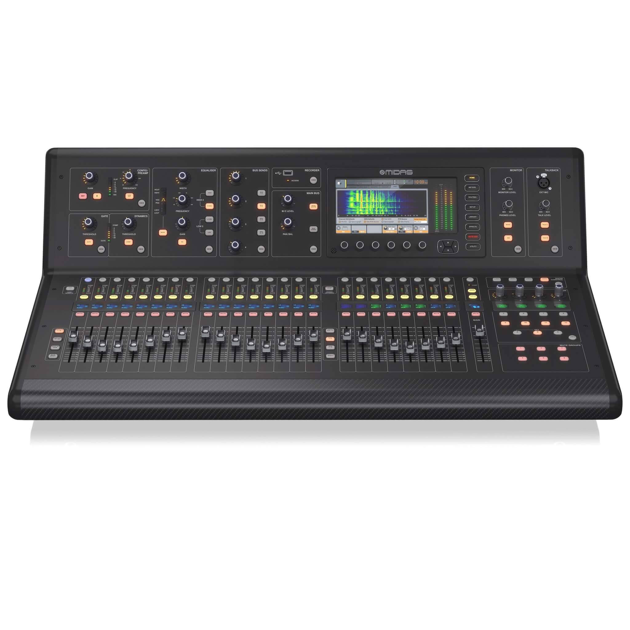 Midas M32 - Digital Console with 40-Input Channels, front