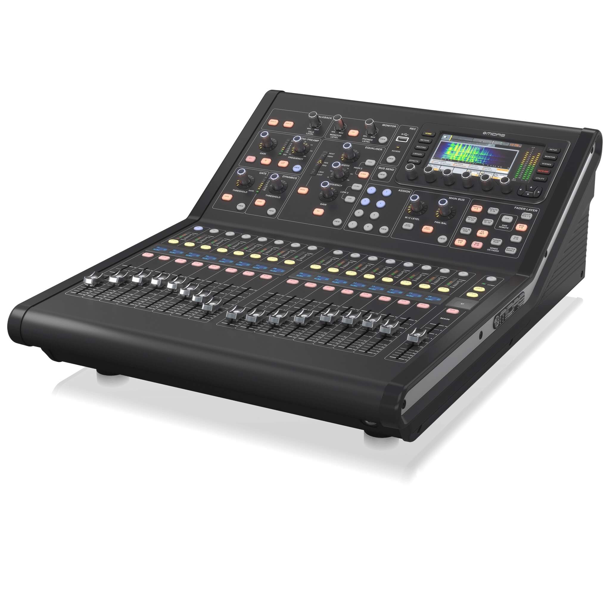 Midas M32R - Digital Console with 40-Input Channels and 16 Midas Mic Preamps, right