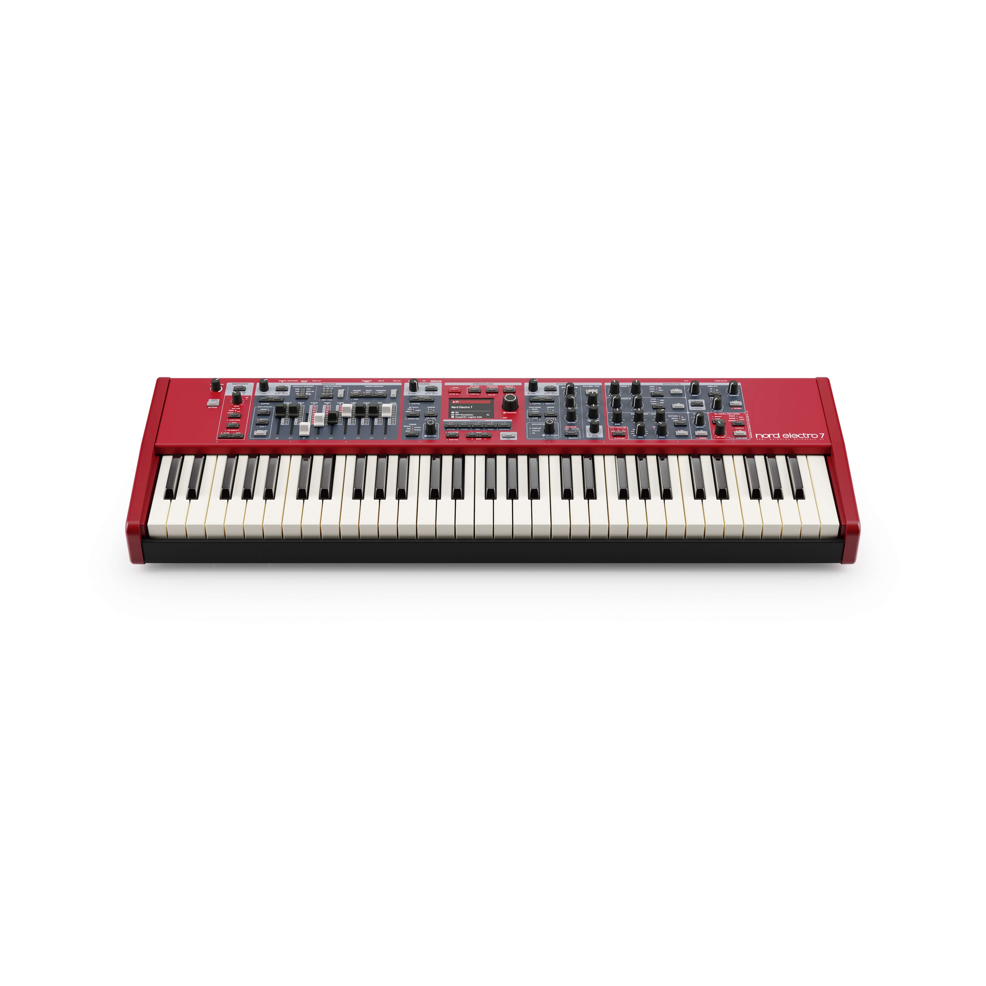 Nord Electro 7 61 - 61-note Semi-Weighted Waterfall Keyboard, front