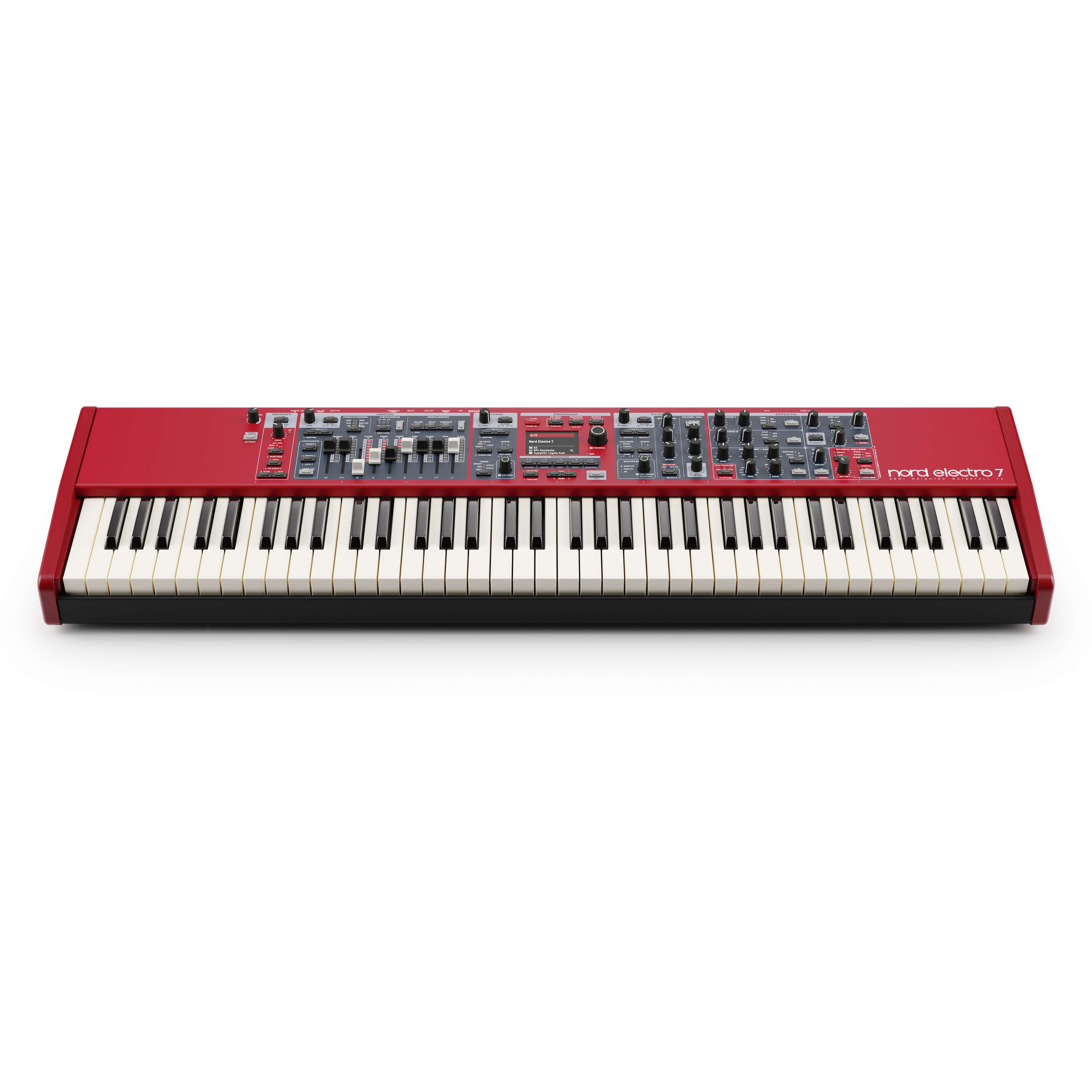 Nord Electro 7 73 - 73-note Semi-Weighted Waterfall Keyboard, front