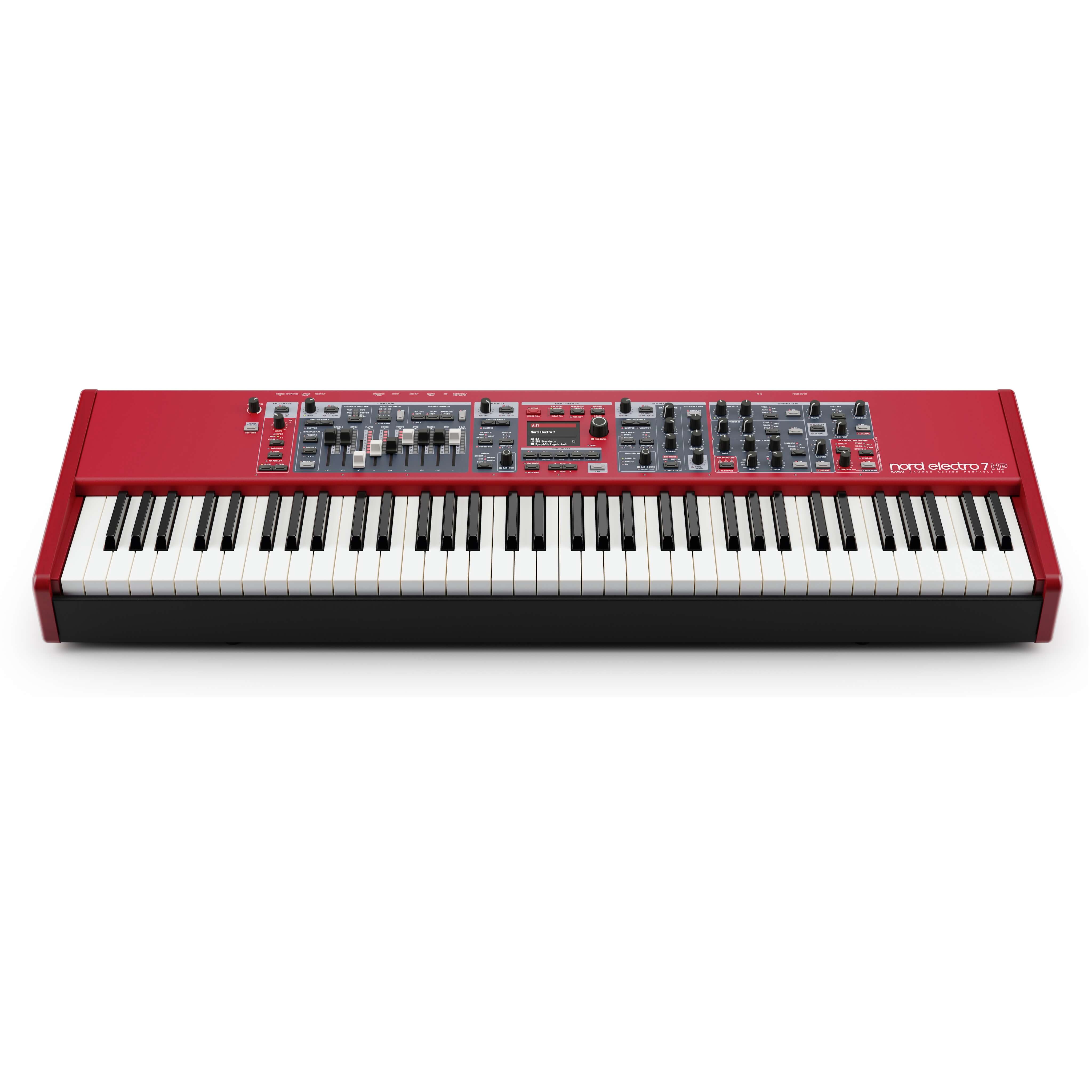 Nord Electro 7 HP - 73-note Kawai Hammer Action Portable Keyboard, front