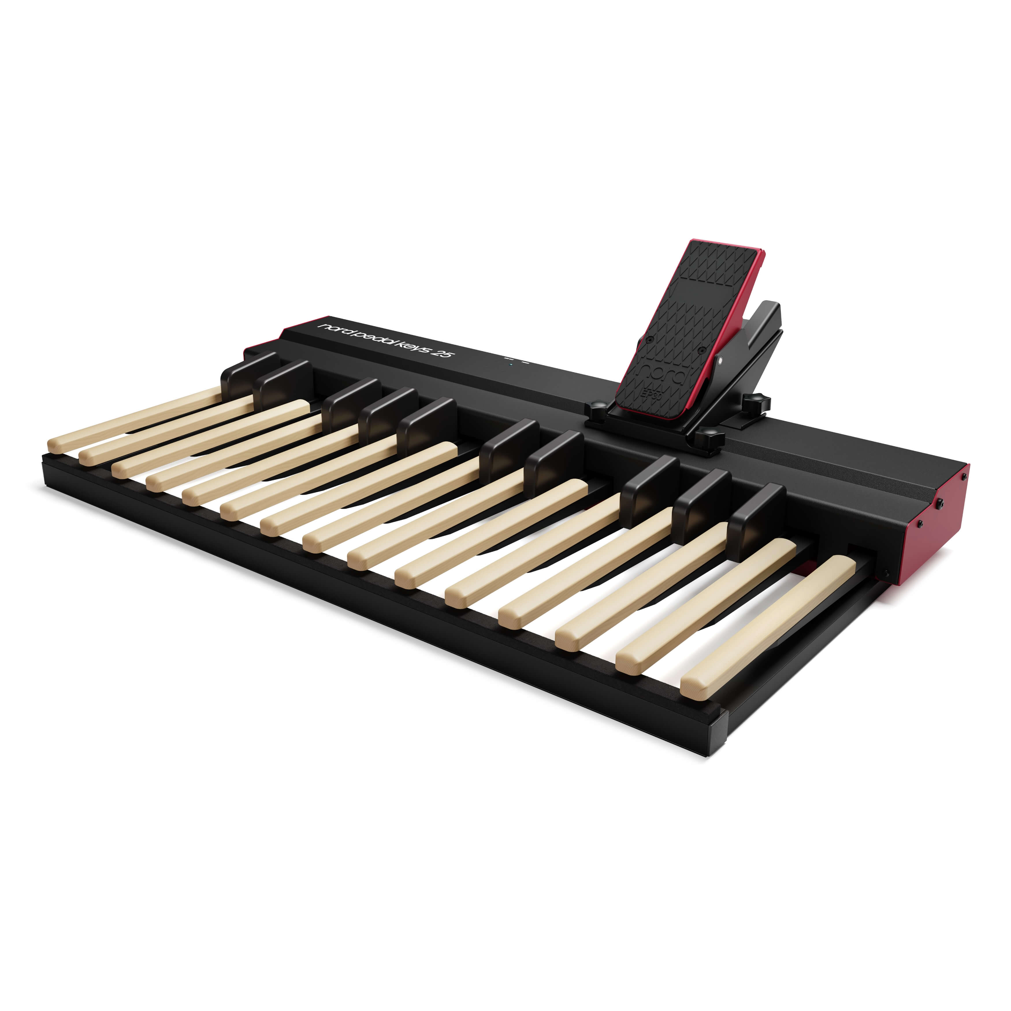 Nord Pedal Keys 25 - MIDI Foot Pedal for Nord Keyboards, angled left